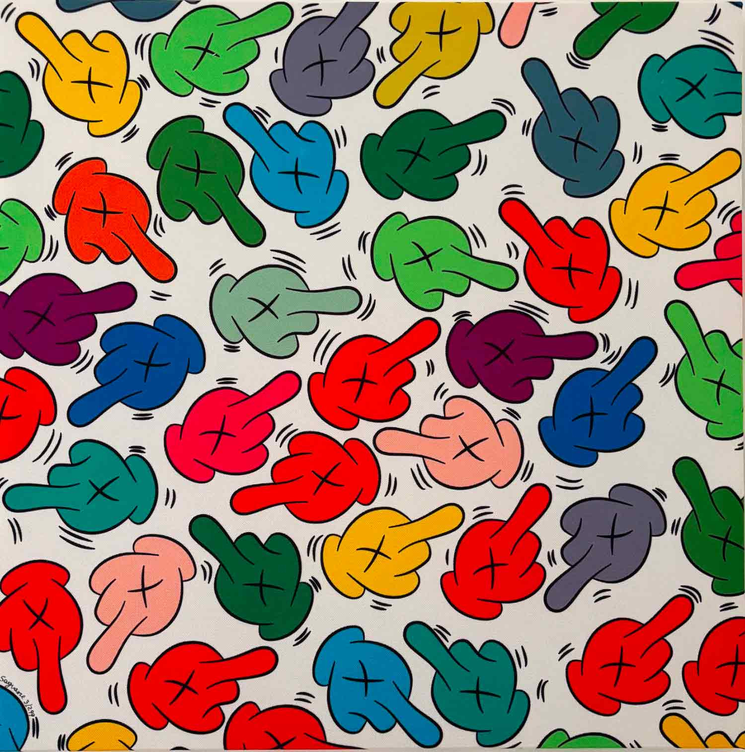 Sagrasse, Kaos, peinture - Galerie de vente et d’achat d’art contemporain en ligne Artalistic