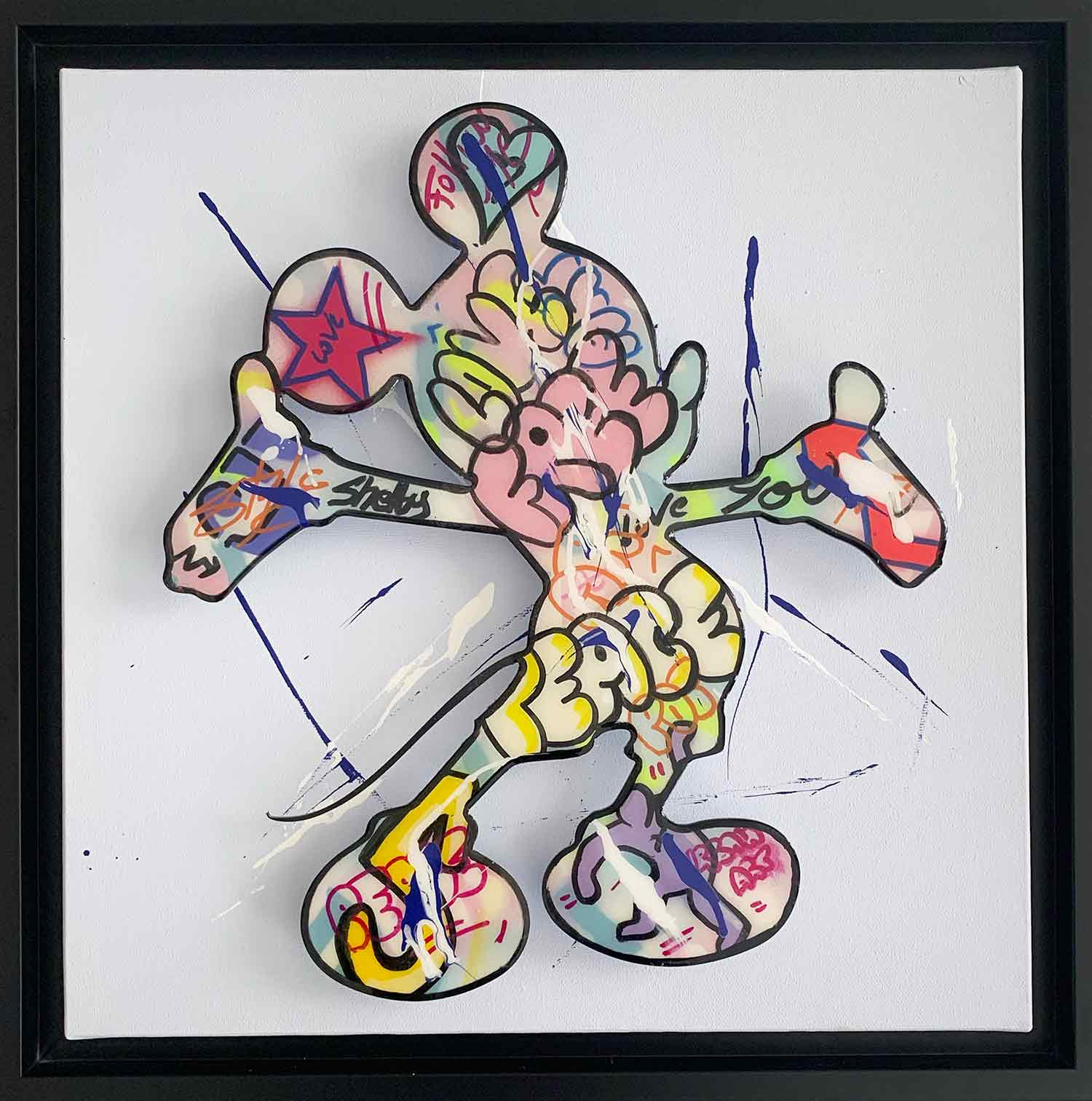 Shelby, Mickey Peace, peinture - Galerie de vente et d’achat d’art contemporain en ligne Artalistic