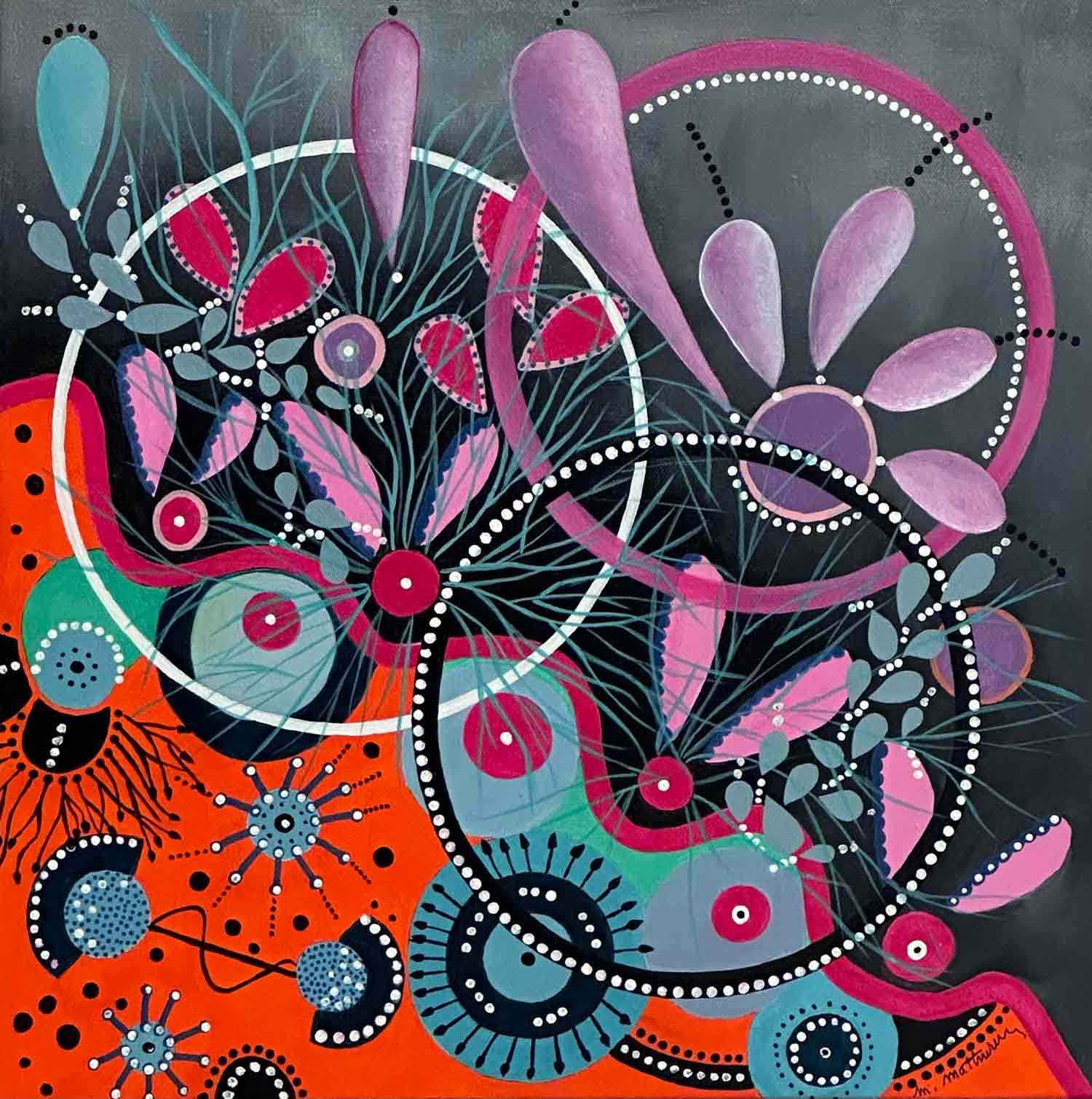 Maradi Art, Fonds marins, peinture - Galerie de vente et d’achat d’art contemporain en ligne Artalistic