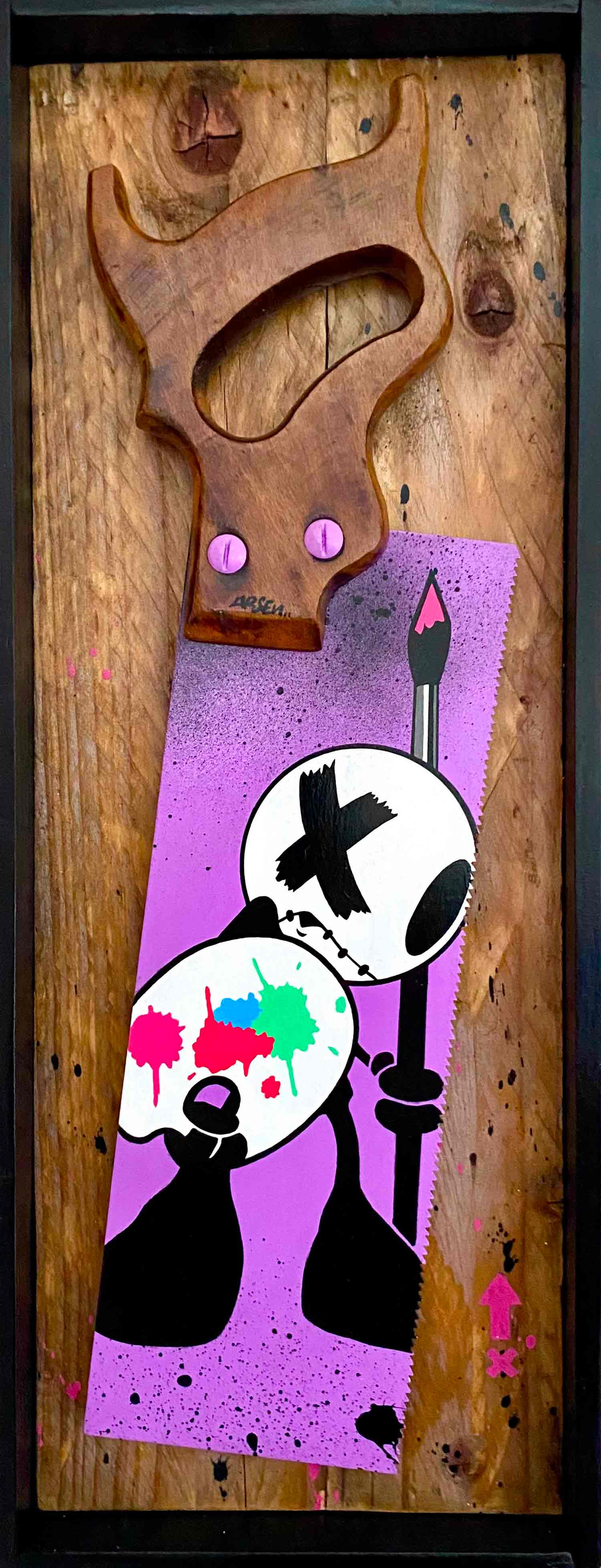 Arsen, Guerrier Artistik, peinture - Galerie de vente et d’achat d’art contemporain en ligne Artalistic