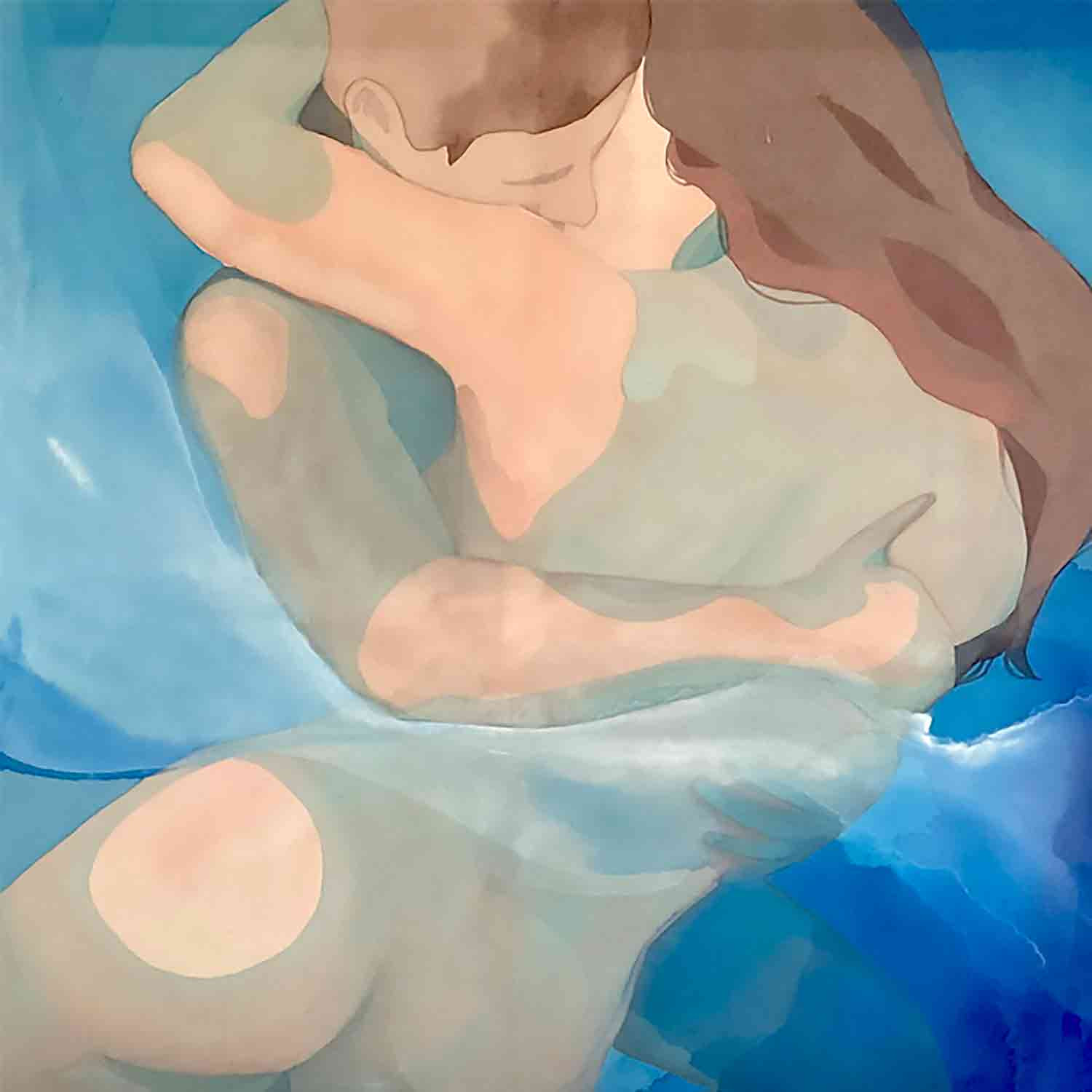 Maauriac, Au courant qu'elle m'emporte, peinture - Galerie de vente et d’achat d’art contemporain en ligne Artalistic