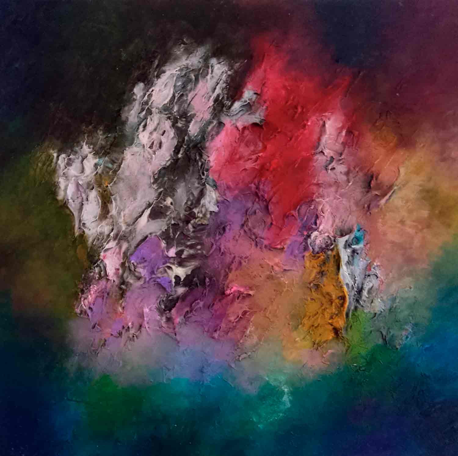 Jonemi, Coeurs, peinture - Galerie de vente et d’achat d’art contemporain en ligne Artalistic