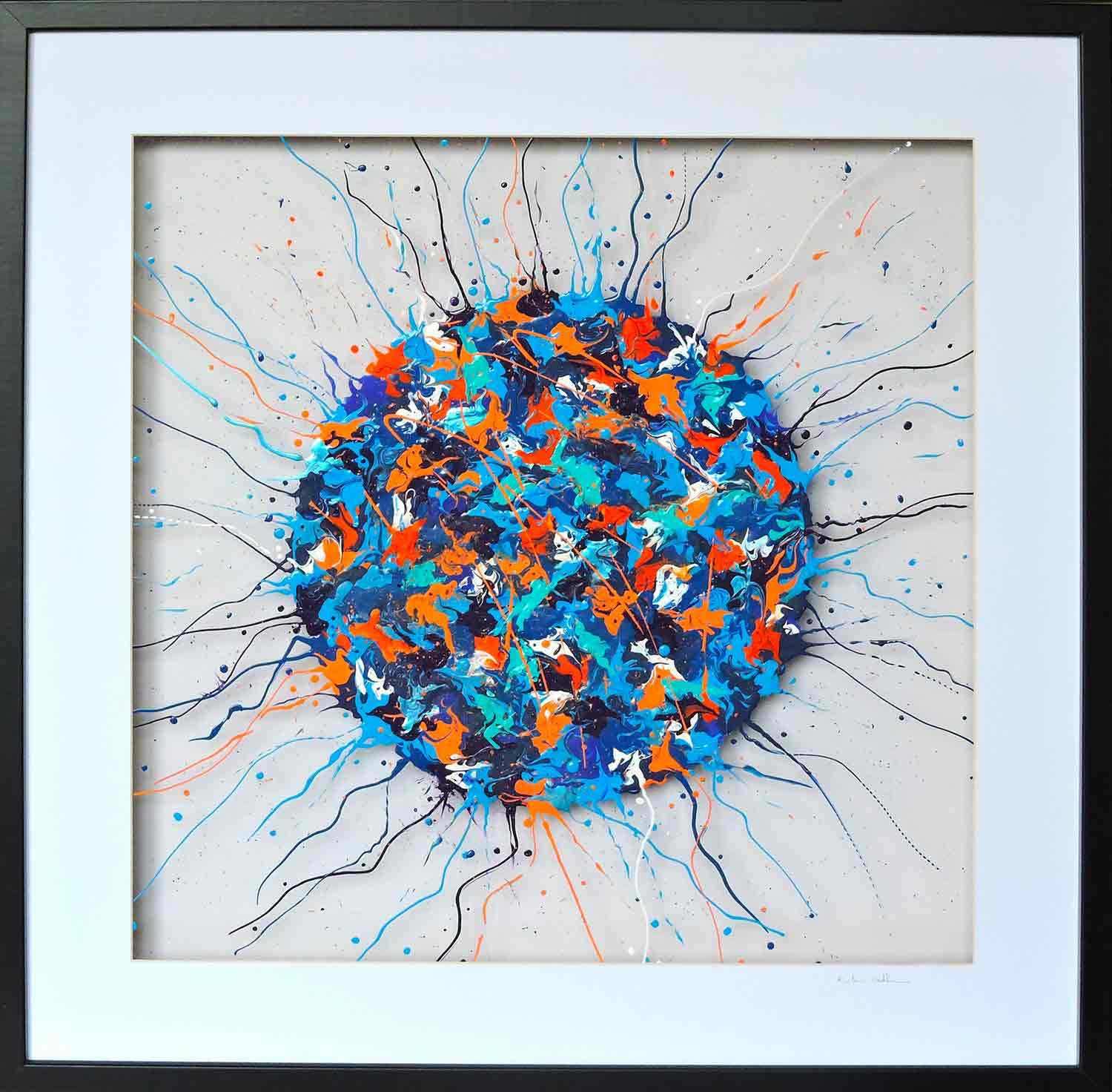 Rita Vandenherrewegen, Energie 3, peinture - Galerie de vente et d’achat d’art contemporain en ligne Artalistic