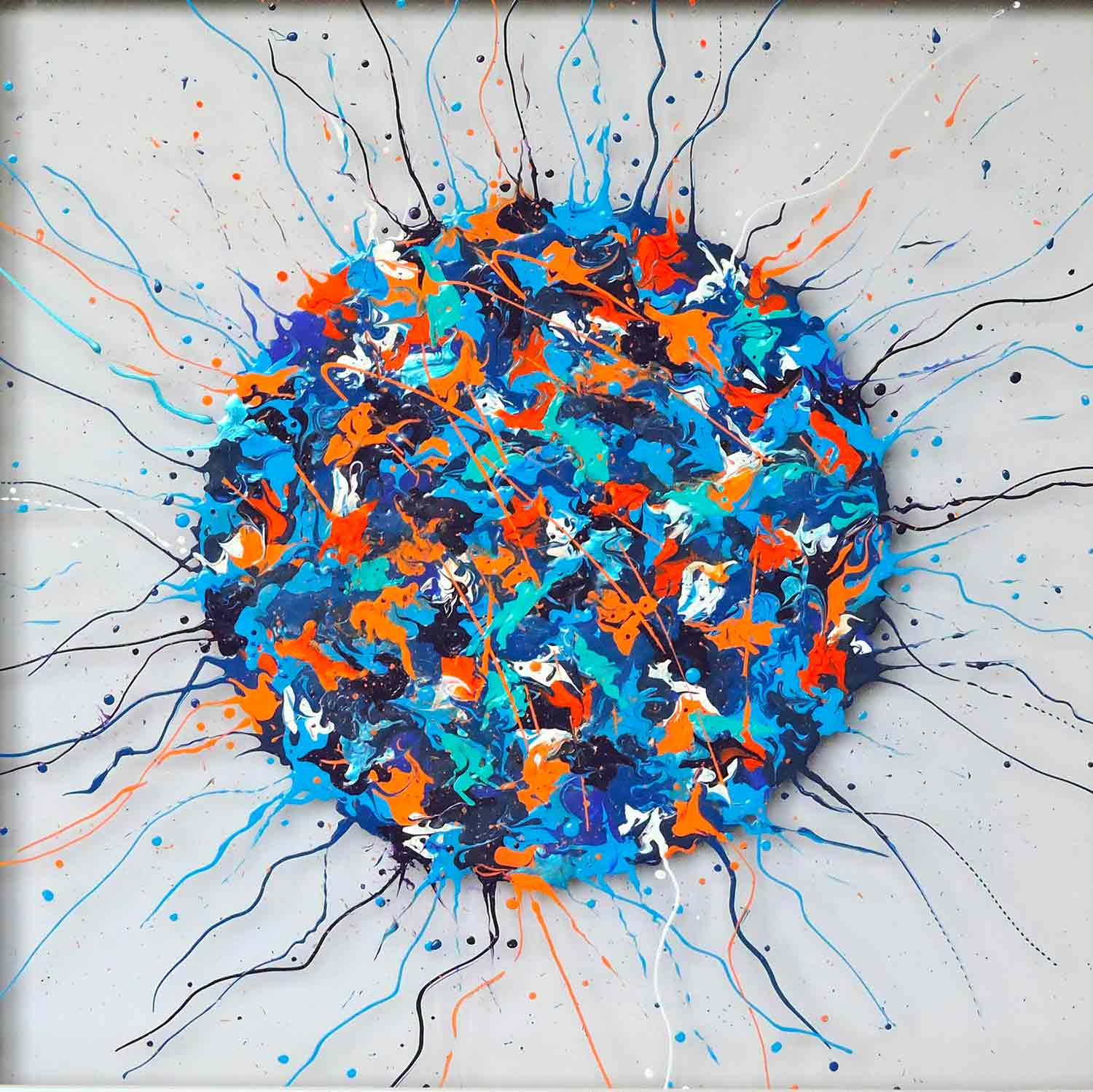 Rita Vandenherrewegen, Energie 3, peinture - Galerie de vente et d’achat d’art contemporain en ligne Artalistic