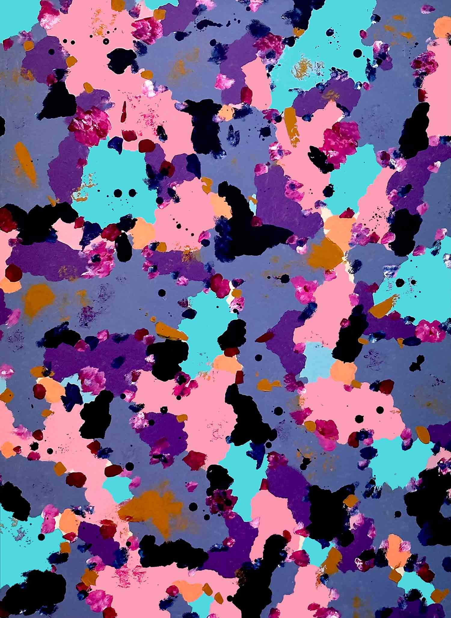 Sarah Delabassé, Méandres, peinture - Galerie de vente et d’achat d’art contemporain en ligne Artalistic