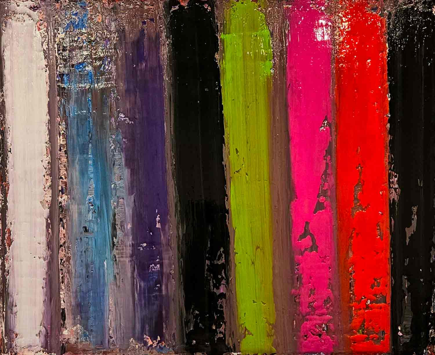 Mr Garcia, Circus strip 4, peinture - Galerie de vente et d’achat d’art contemporain en ligne Artalistic