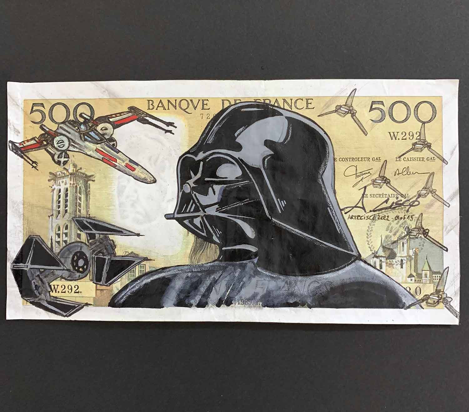 Cisco, Sith Lord, peinture - Galerie de vente et d’achat d’art contemporain en ligne Artalistic