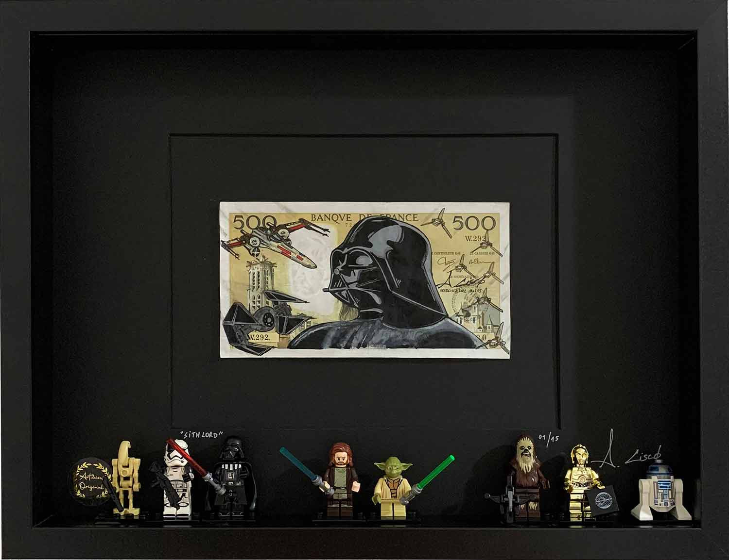 Cisco, Sith Lord, peinture - Galerie de vente et d’achat d’art contemporain en ligne Artalistic