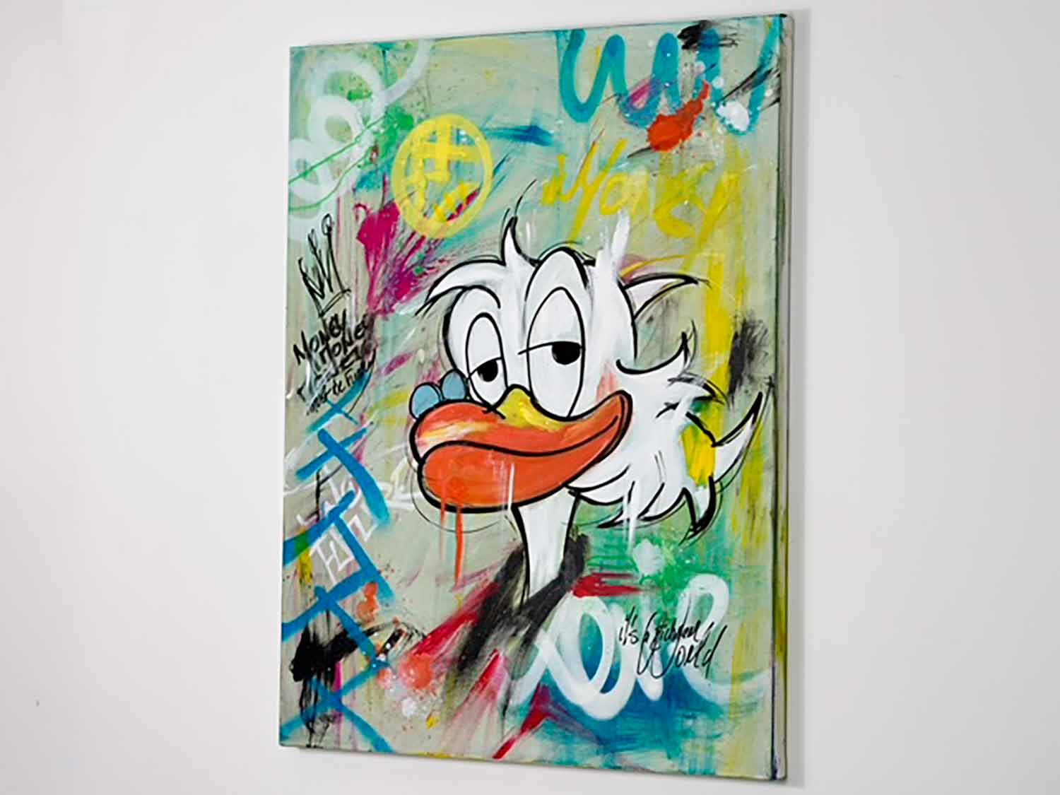 Odart, Money money money, peinture - Galerie de vente et d’achat d’art contemporain en ligne Artalistic
