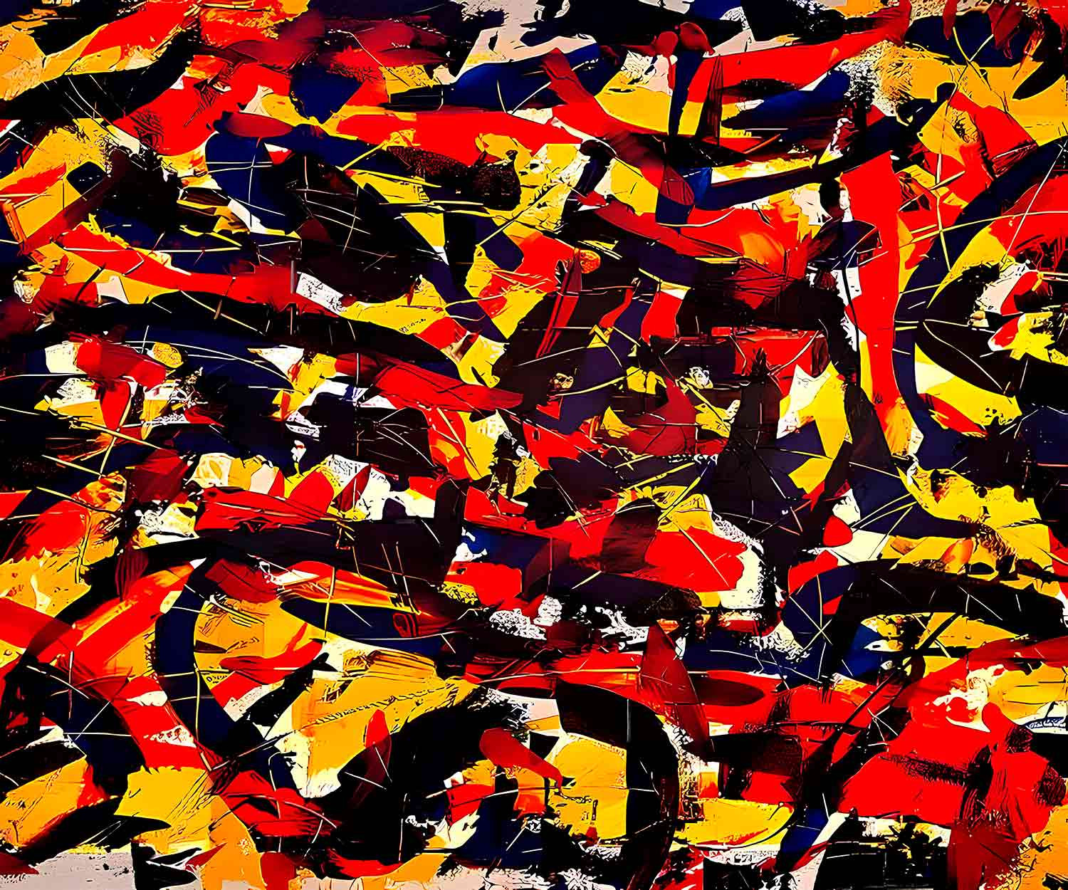 PHV, Knives out, peinture - Galerie de vente et d’achat d’art contemporain en ligne Artalistic