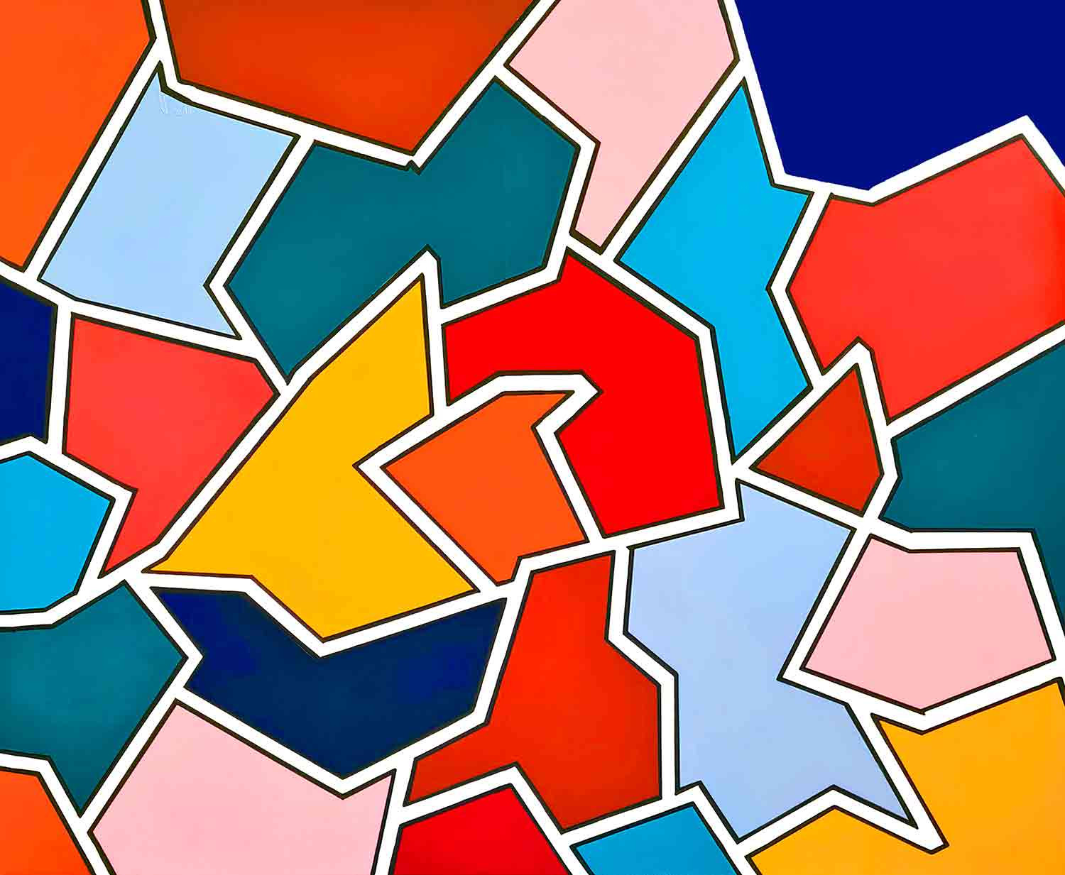PHV, Mozaic, peinture - Galerie de vente et d’achat d’art contemporain en ligne Artalistic
