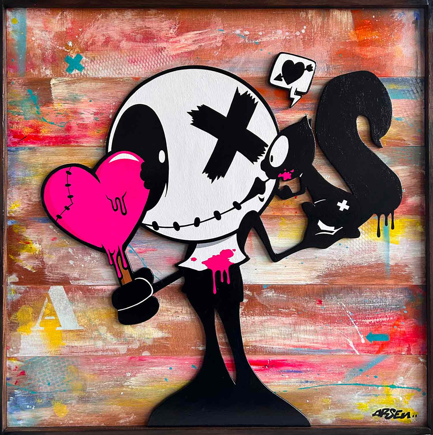 Arsen, Goûtu, peinture - Galerie de vente et d’achat d’art contemporain en ligne Artalistic