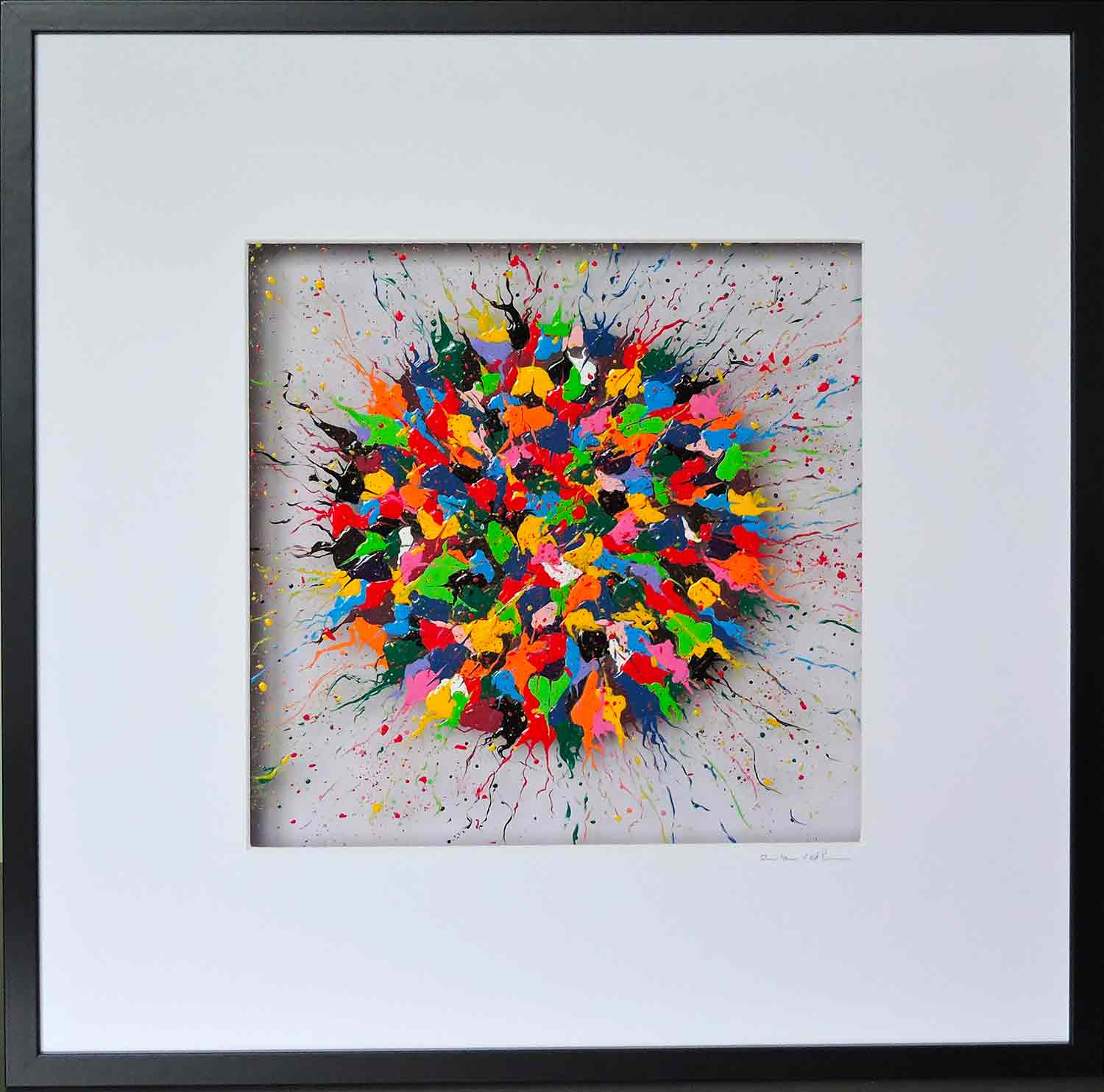 Rita Vandenherrewegen, Magie colorée 3, peinture - Galerie de vente et d’achat d’art contemporain en ligne Artalistic