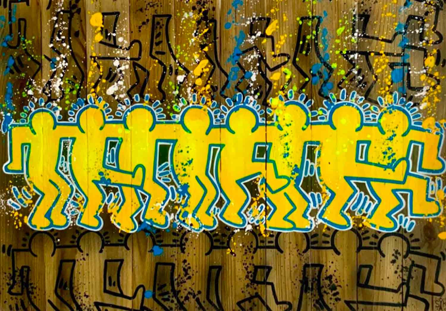 Skayzoo, Joy of motion, peinture - Galerie de vente et d’achat d’art contemporain en ligne Artalistic