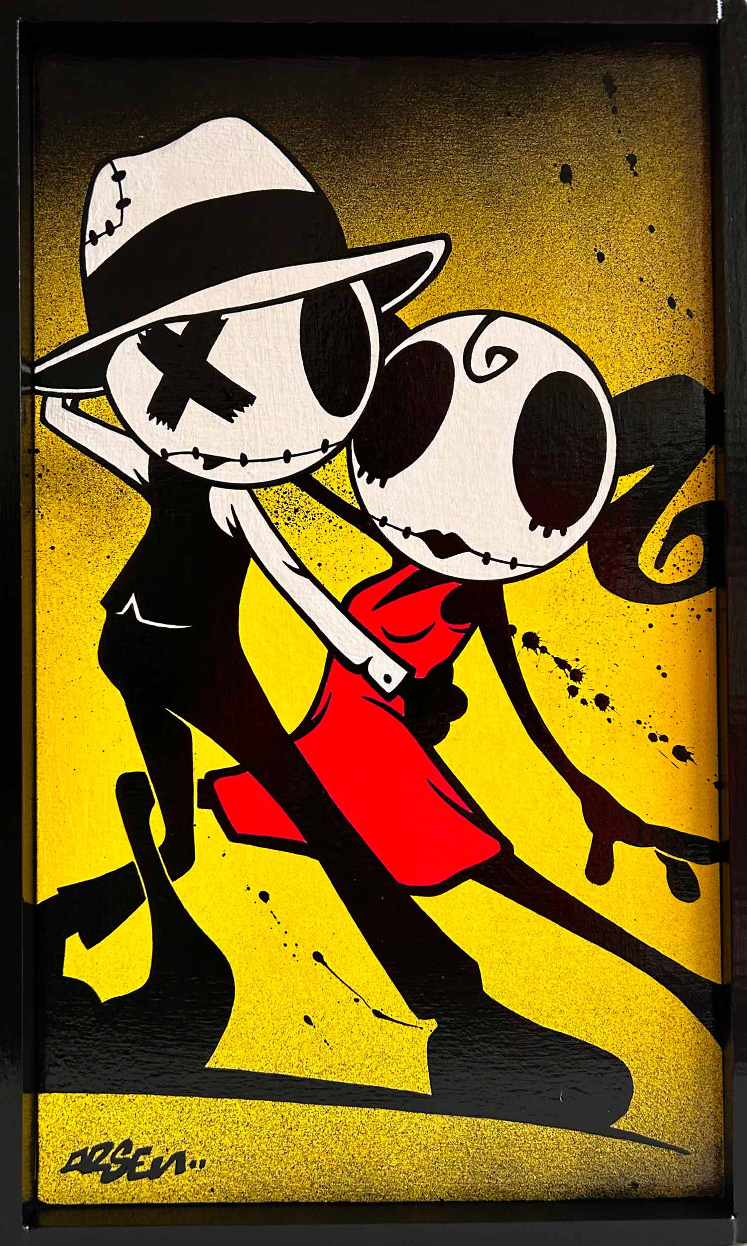 Arsen, Tango, peinture - Galerie de vente et d’achat d’art contemporain en ligne Artalistic