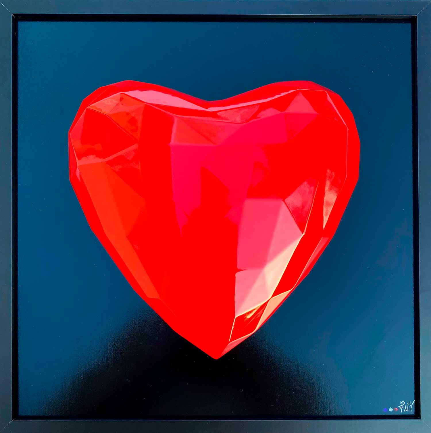 2NY, Heart love, peinture - Galerie de vente et d’achat d’art contemporain en ligne Artalistic