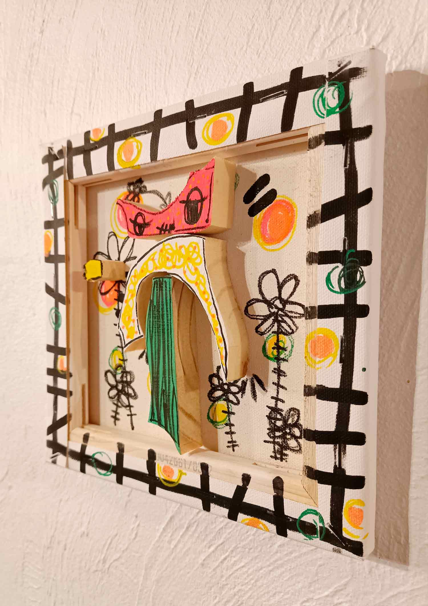 VHE, Bidule Bell'A, peinture - Galerie de vente et d’achat d’art contemporain en ligne Artalistic