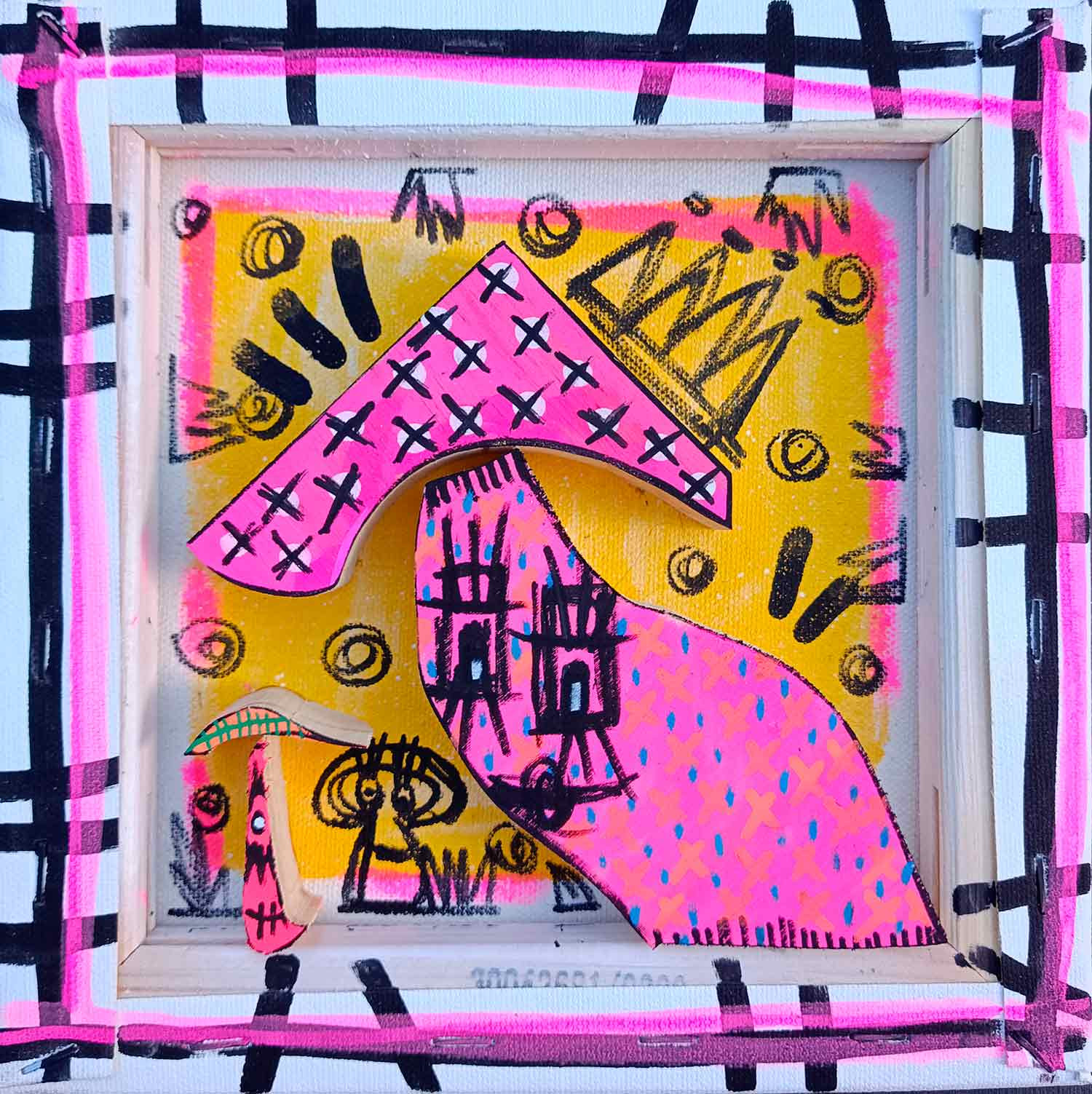VHE, Bidules Champi, peinture - Galerie de vente et d’achat d’art contemporain en ligne Artalistic