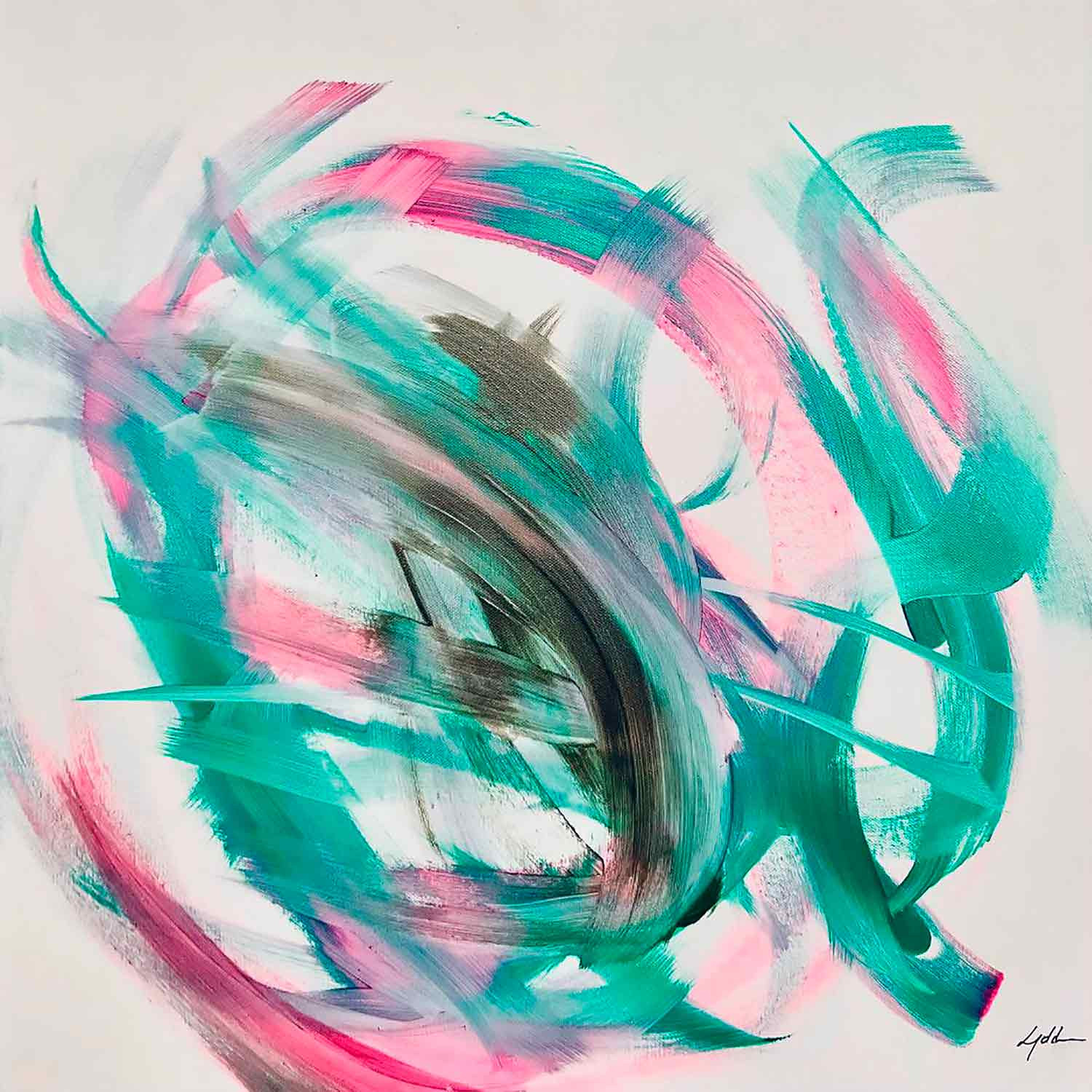 Julia Gayral, Dernière danse, peinture - Galerie de vente et d’achat d’art contemporain en ligne Artalistic