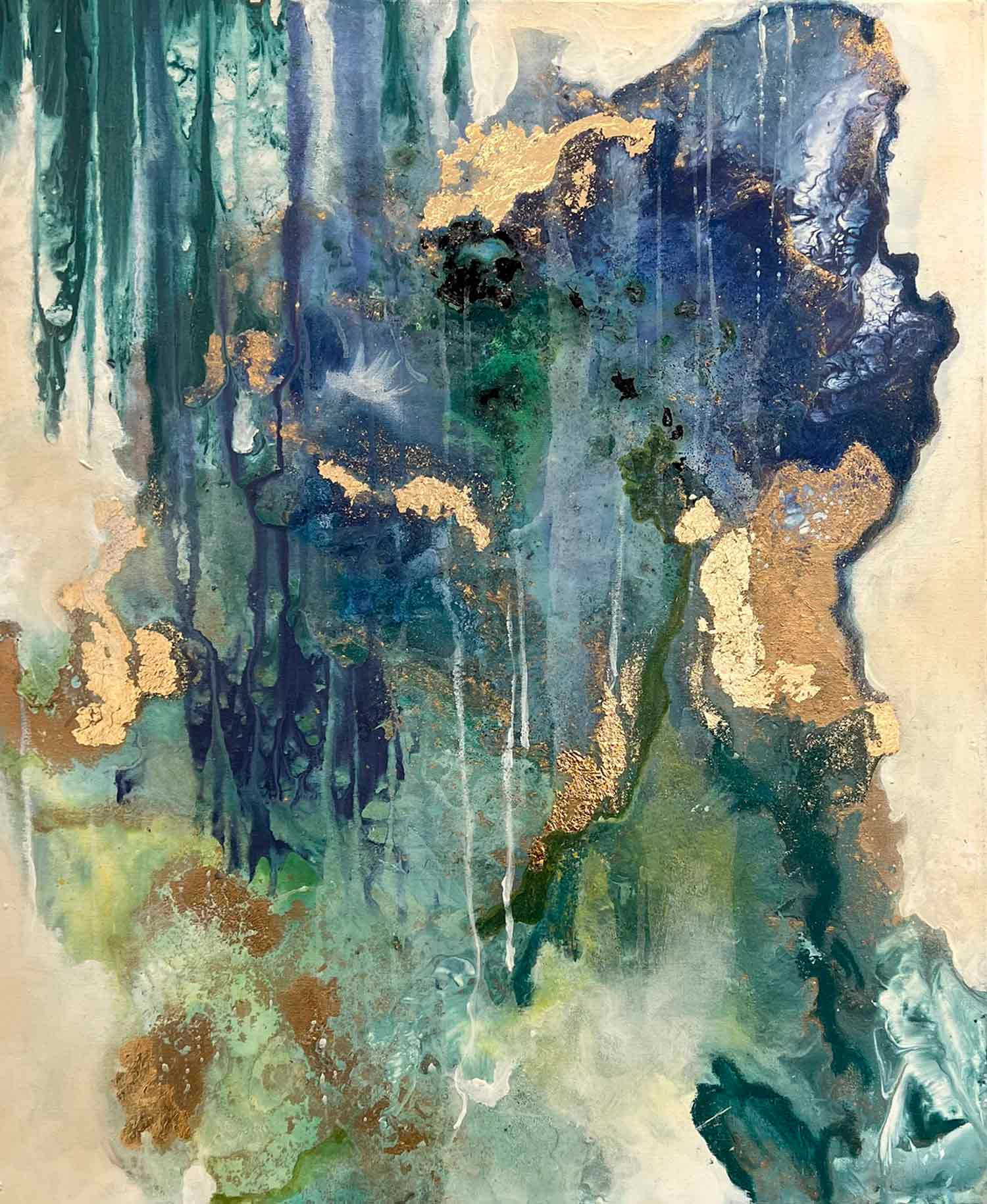 Manal Elabbassi, Seaweeds 1/2, peinture - Galerie de vente et d’achat d’art contemporain en ligne Artalistic