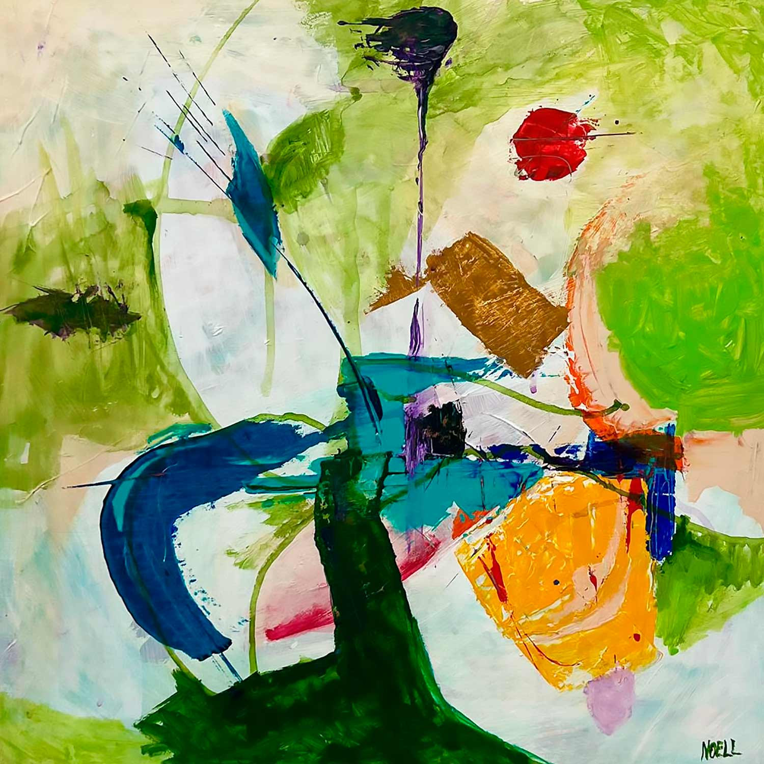Noell, Citrolle, peinture - Galerie de vente et d’achat d’art contemporain en ligne Artalistic