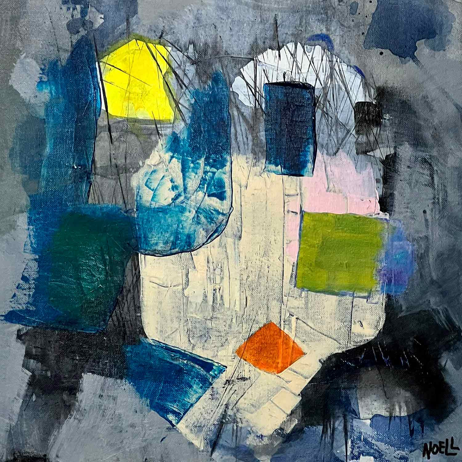 Noell, Pertuis, peinture - Galerie de vente et d’achat d’art contemporain en ligne Artalistic