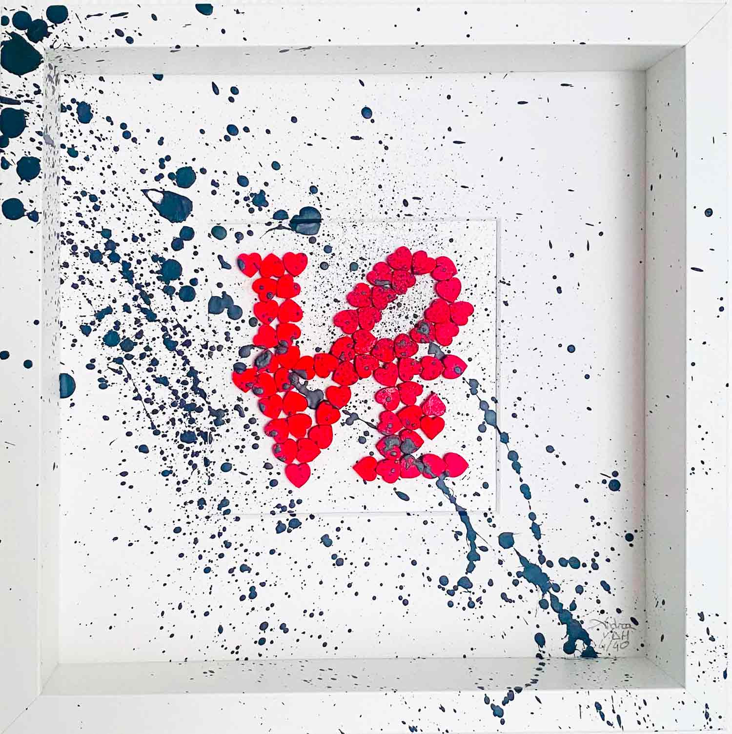 Andrea Van Der Hoeven, Love my stain, peinture - Galerie de vente et d’achat d’art contemporain en ligne Artalistic