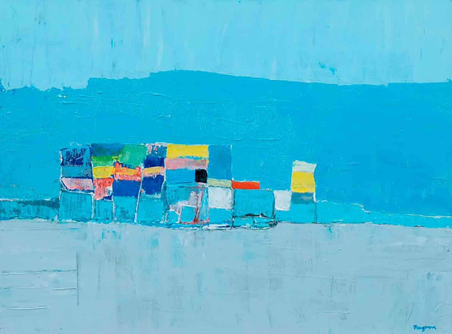 Jacques Faugeroux, sans titre, peinture - Galerie de vente et d’achat d’art contemporain en ligne Artalistic