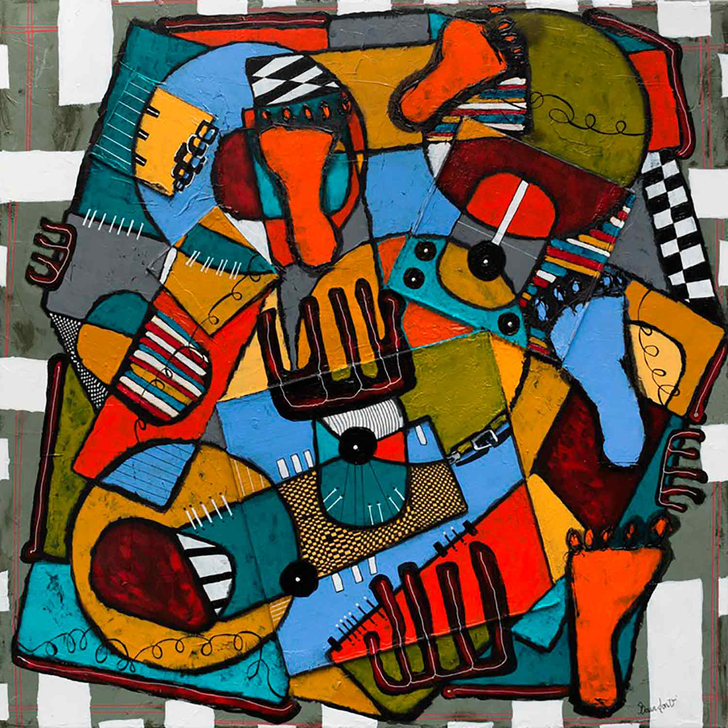 Véronique Bourdon, Sans titre, peinture - Galerie de vente et d’achat d’art contemporain en ligne Artalistic