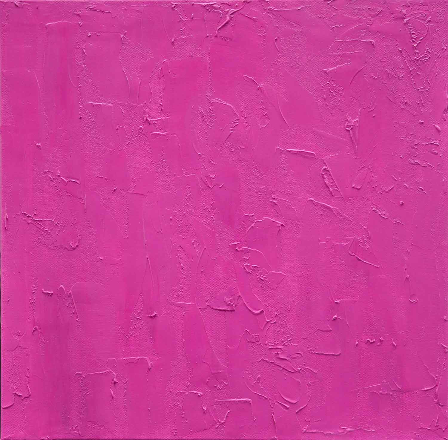 Bridg', monochrome en rose, peinture - Galerie de vente et d’achat d’art contemporain en ligne Artalistic