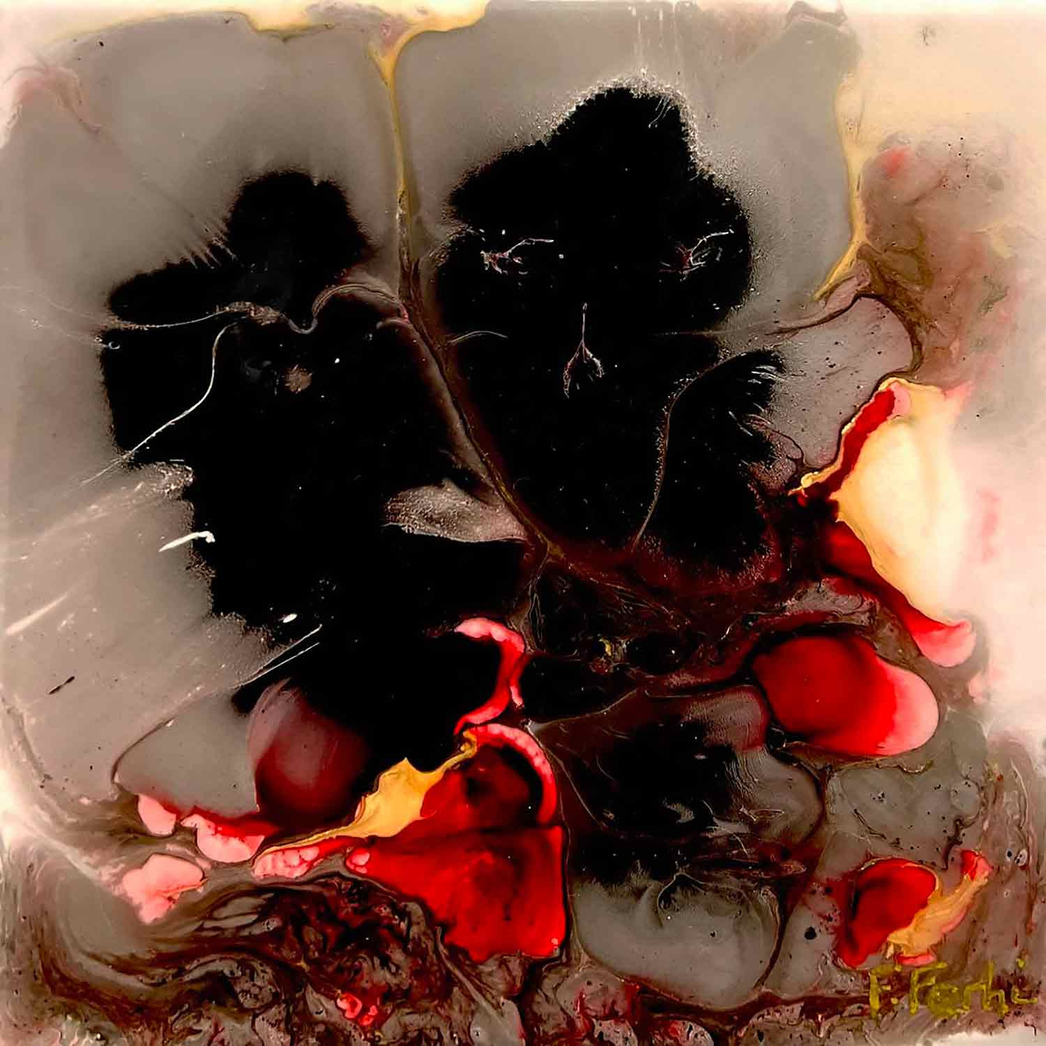 Fady Ferhi, Ames sereines, peinture - Galerie de vente et d’achat d’art contemporain en ligne Artalistic
