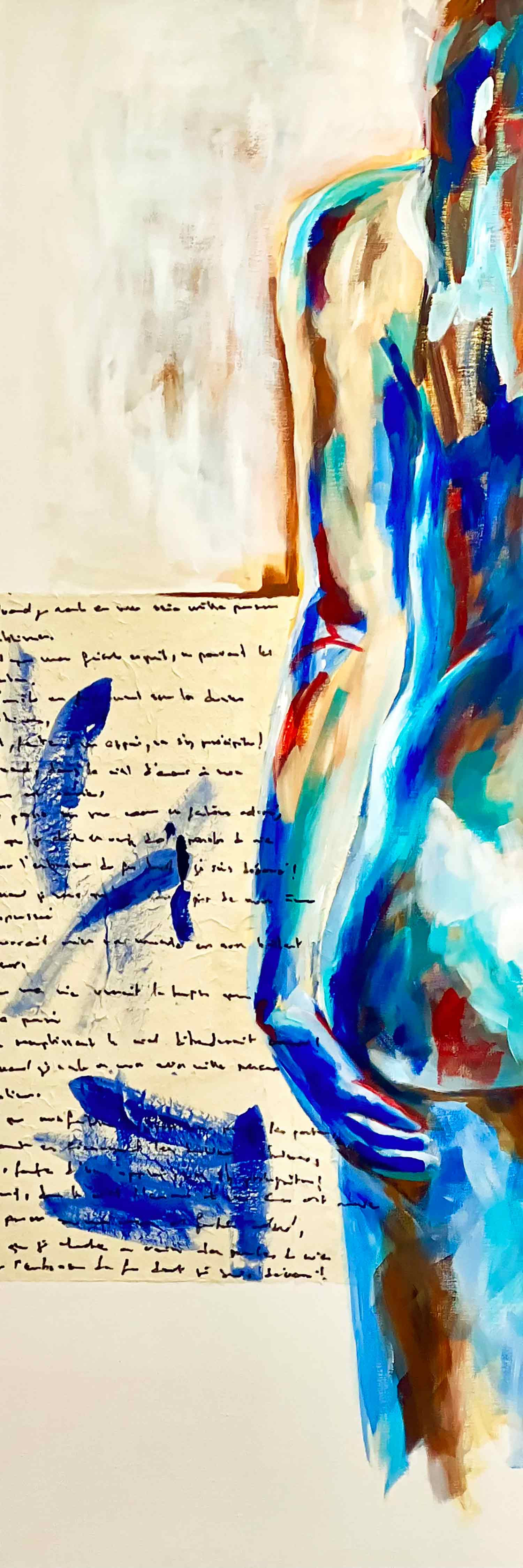 Stéphanie Caillet, l'âme, peinture - Galerie de vente et d’achat d’art contemporain en ligne Artalistic