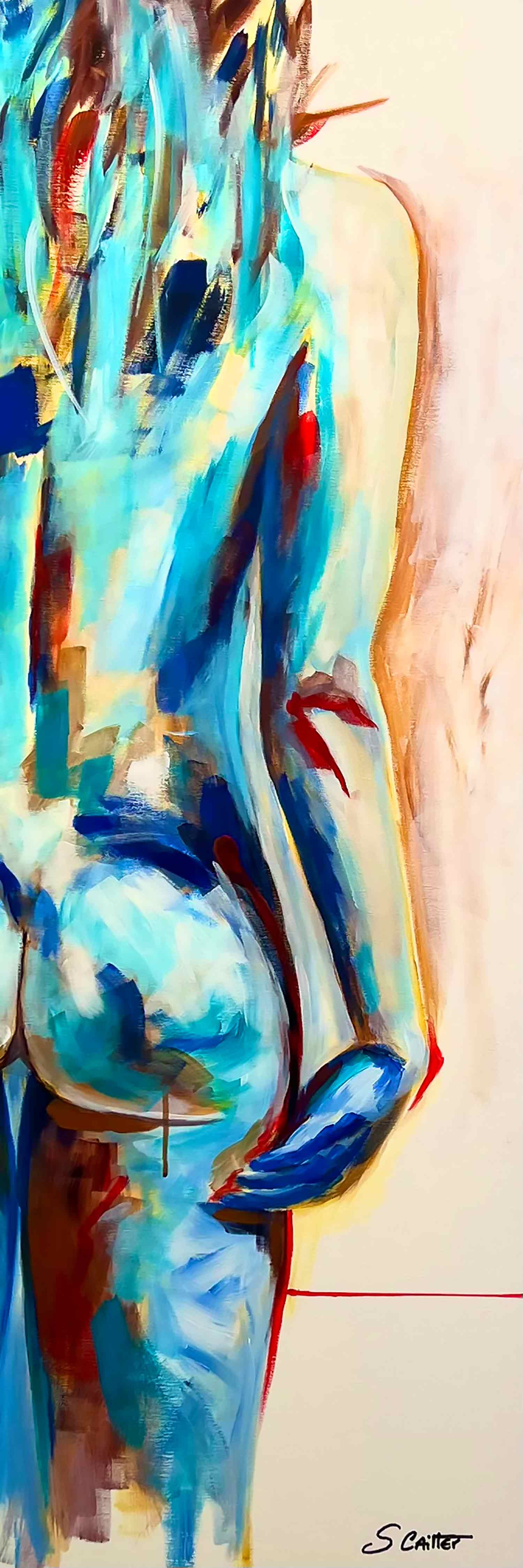 Stéphanie Caillet, l'âme, peinture - Galerie de vente et d’achat d’art contemporain en ligne Artalistic