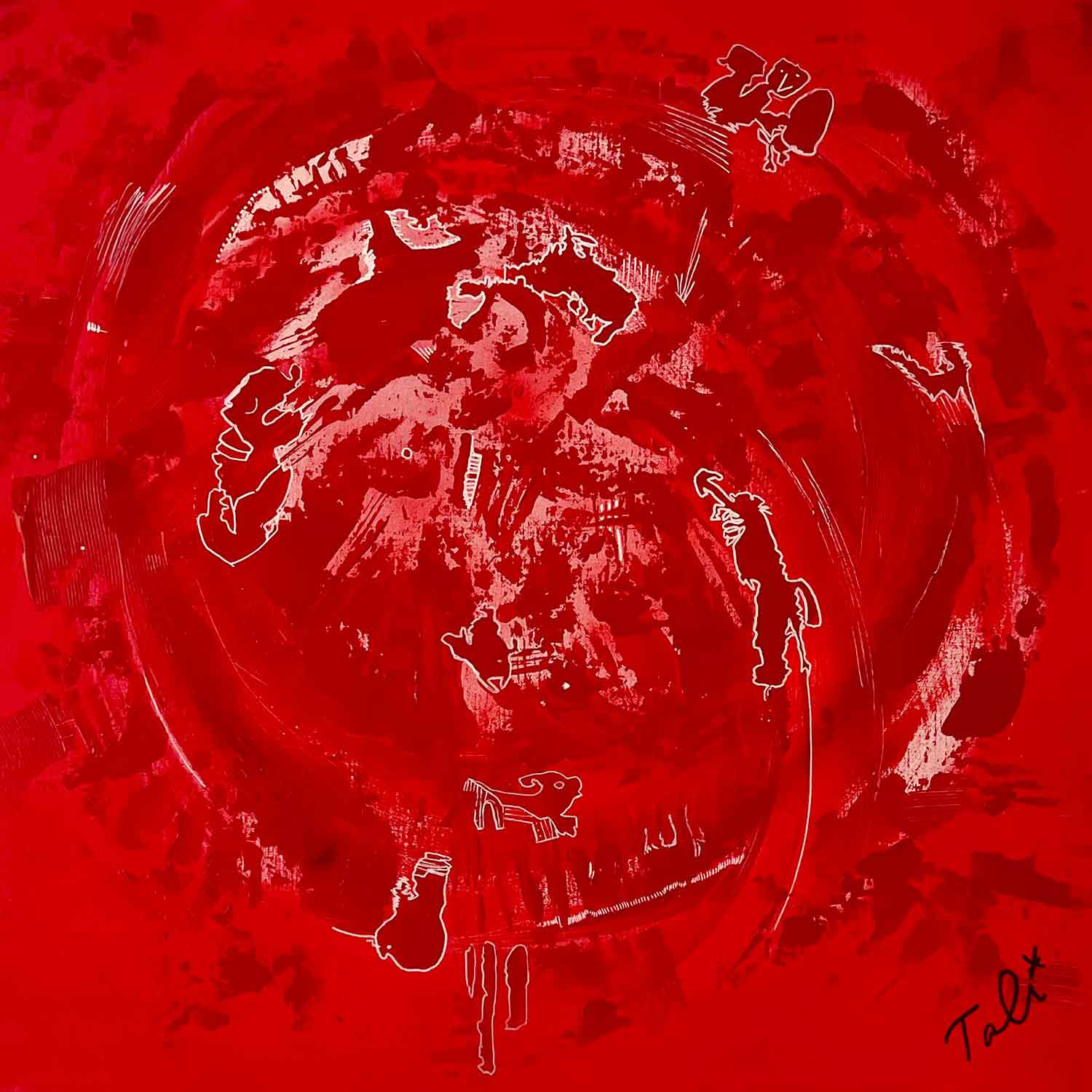 Tali, prémonition, peinture - Galerie de vente et d’achat d’art contemporain en ligne Artalistic