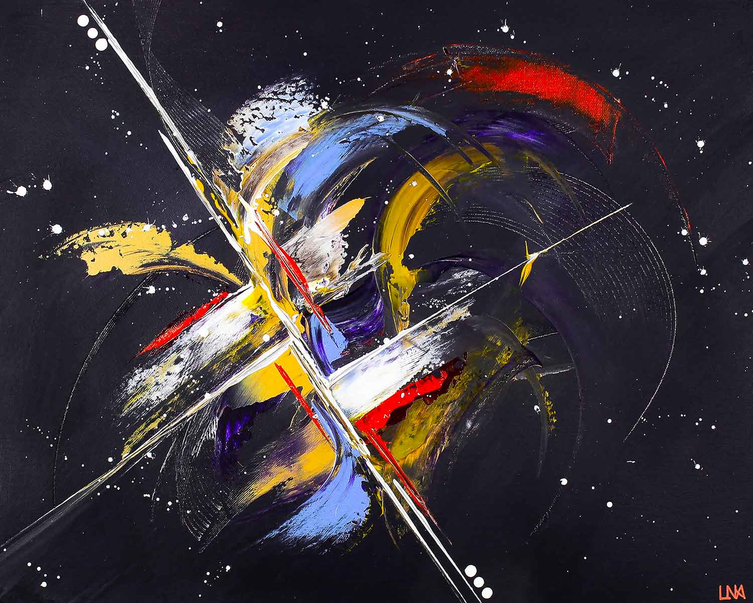 Helena Monniello, Big Bang, peinture - Galerie de vente et d’achat d’art contemporain en ligne Artalistic