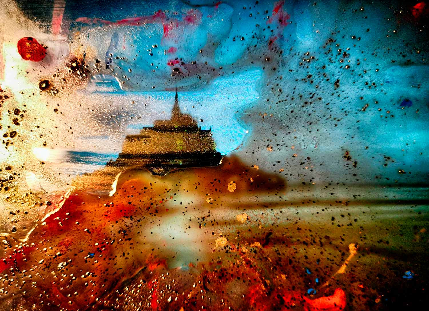 Arélec, Le mont saint michel, photo - Galerie de vente et d’achat d’art contemporain en ligne Artalistic