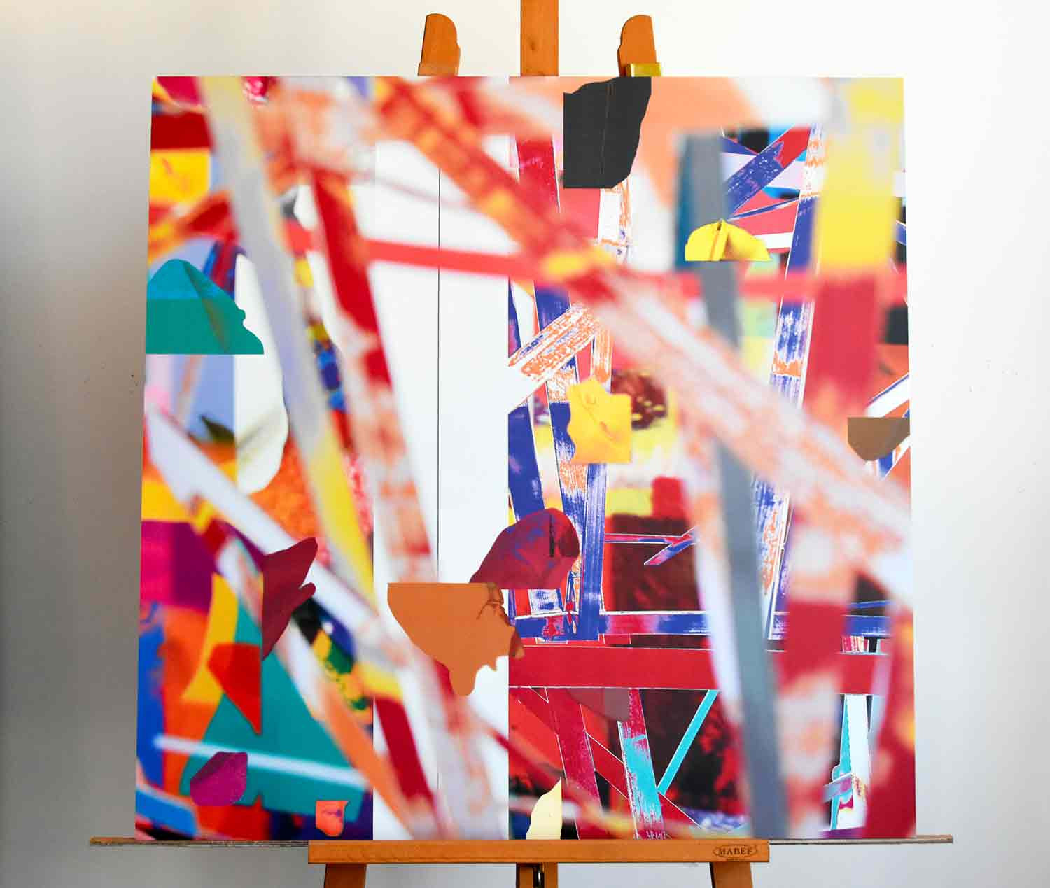 Jacques Vandamme, Assemblage 22t12, photo - Galerie de vente et d’achat d’art contemporain en ligne Artalistic