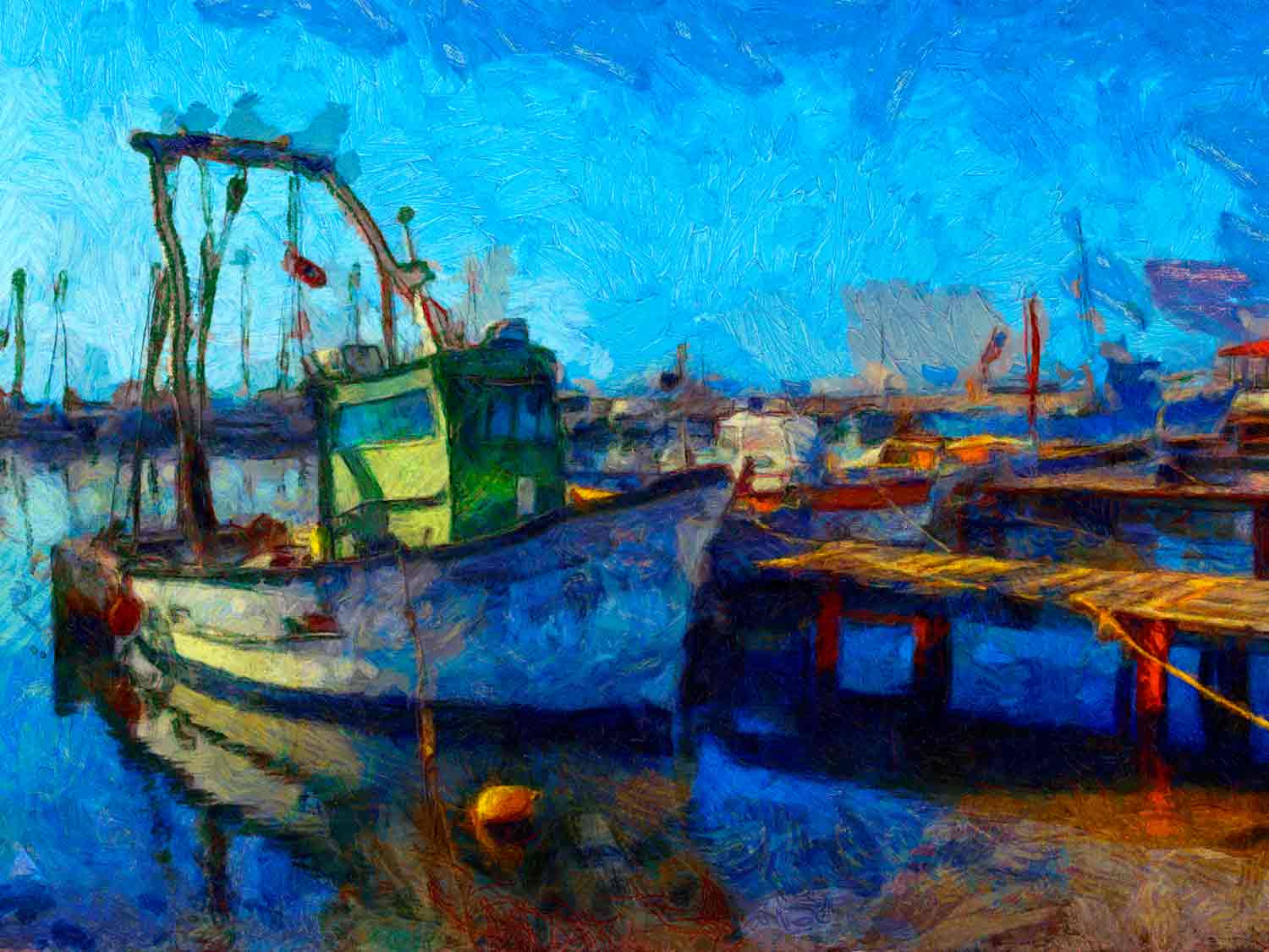 Jean-Louis Bouzou, Port Pothuau, photo - Galerie de vente et d’achat d’art contemporain en ligne Artalistic