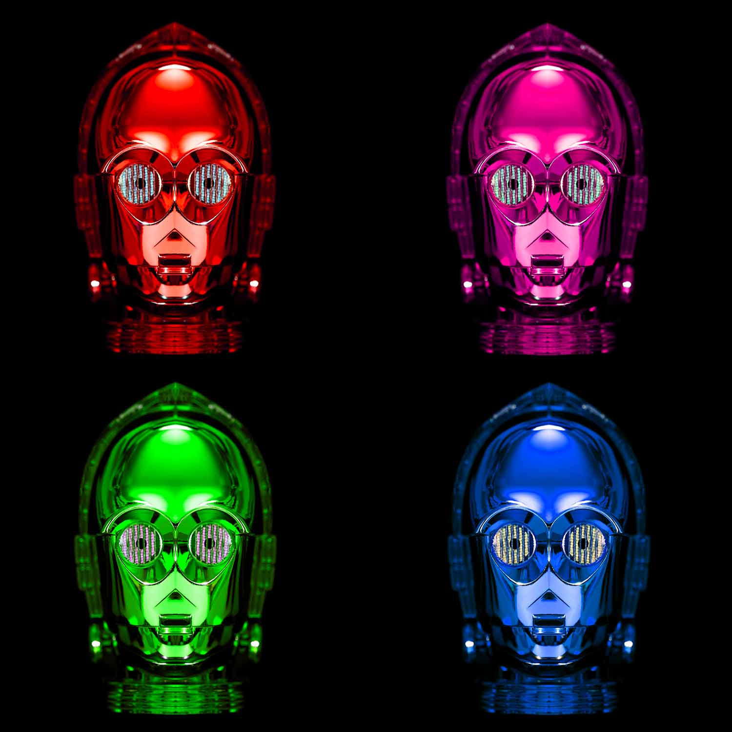 JC Ouvrard, Quatuor C3PO, photo - Galerie de vente et d’achat d’art contemporain en ligne Artalistic