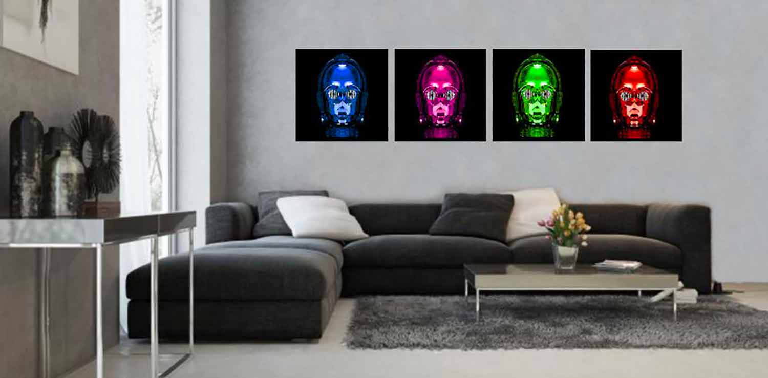 JC Ouvrard, Quatuor C3PO, photo - Galerie de vente et d’achat d’art contemporain en ligne Artalistic