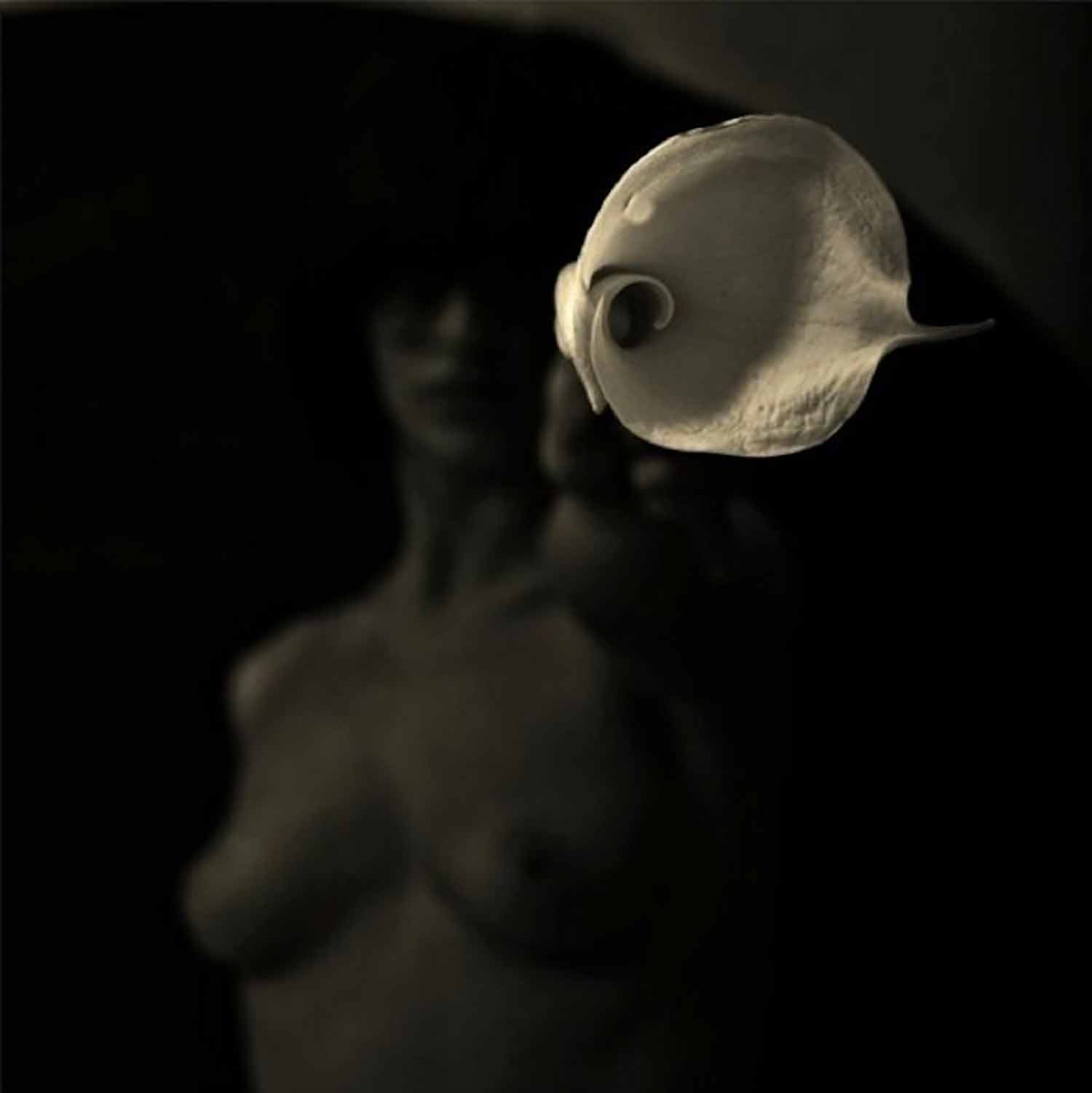 Massimo Attardi, Nudo con giglio, photo - Galerie de vente et d’achat d’art contemporain en ligne Artalistic