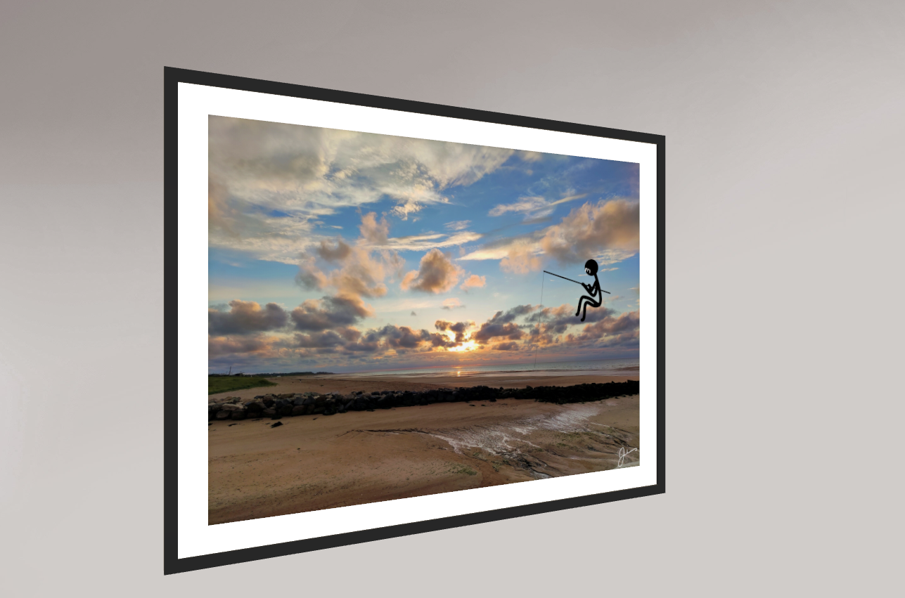 Jia Li, Pêcheur des nuages normands, photo - Galerie de vente et d’achat d’art contemporain en ligne Artalistic