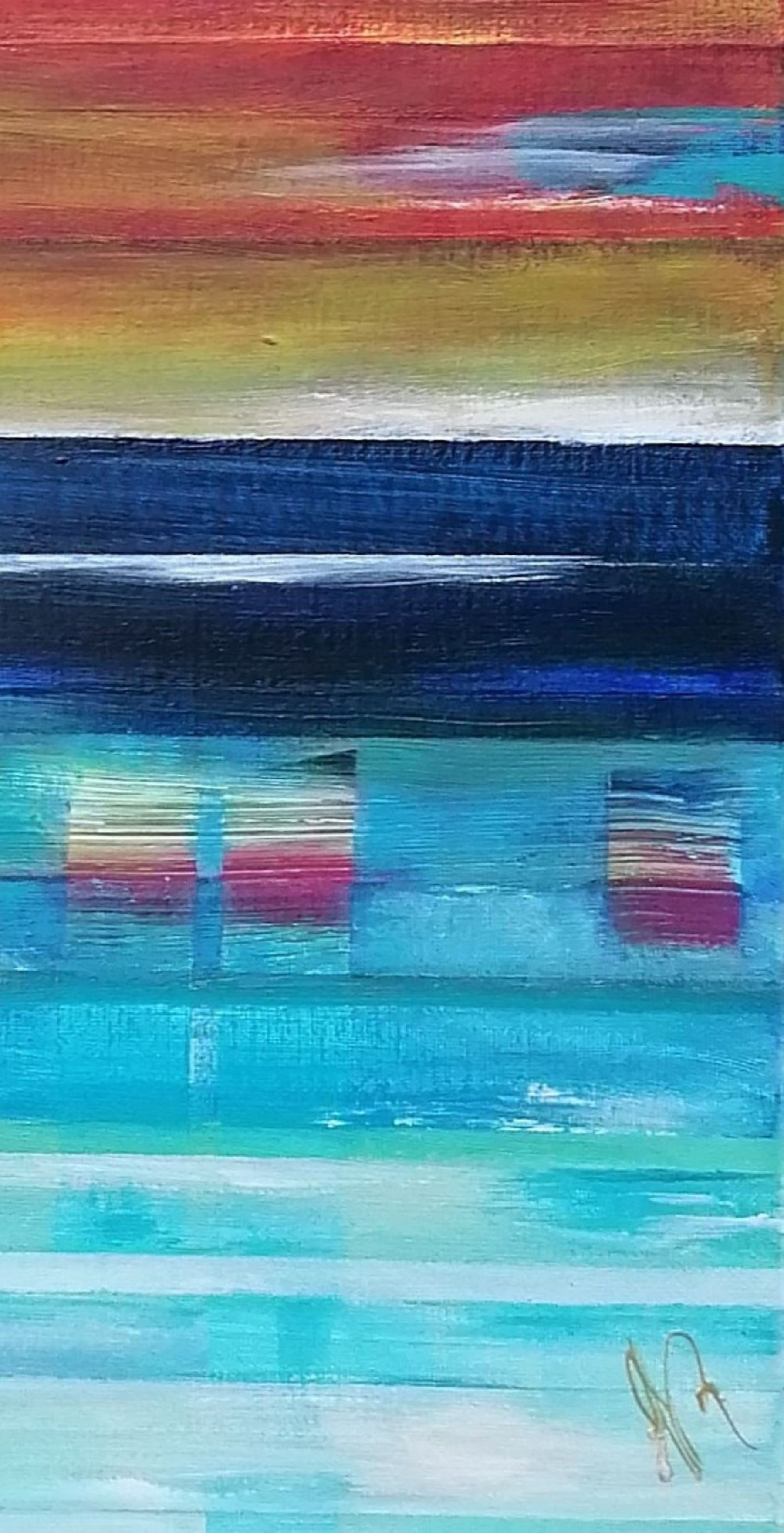 Anne Robin, Reflets, peinture - Galerie de vente et d’achat d’art contemporain en ligne Artalistic