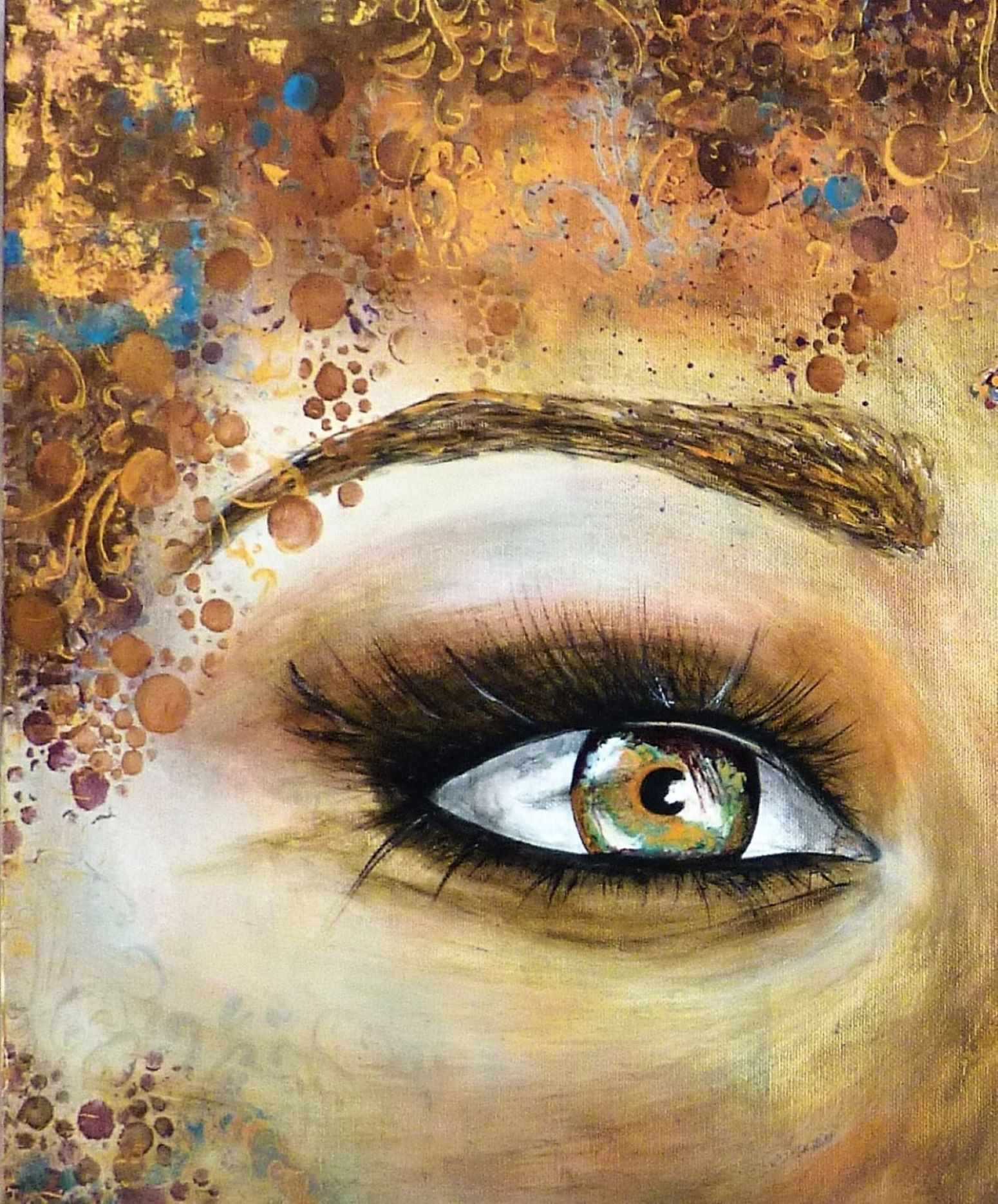 Anne Robin, Reine ou sereine, peinture - Galerie de vente et d’achat d’art contemporain en ligne Artalistic