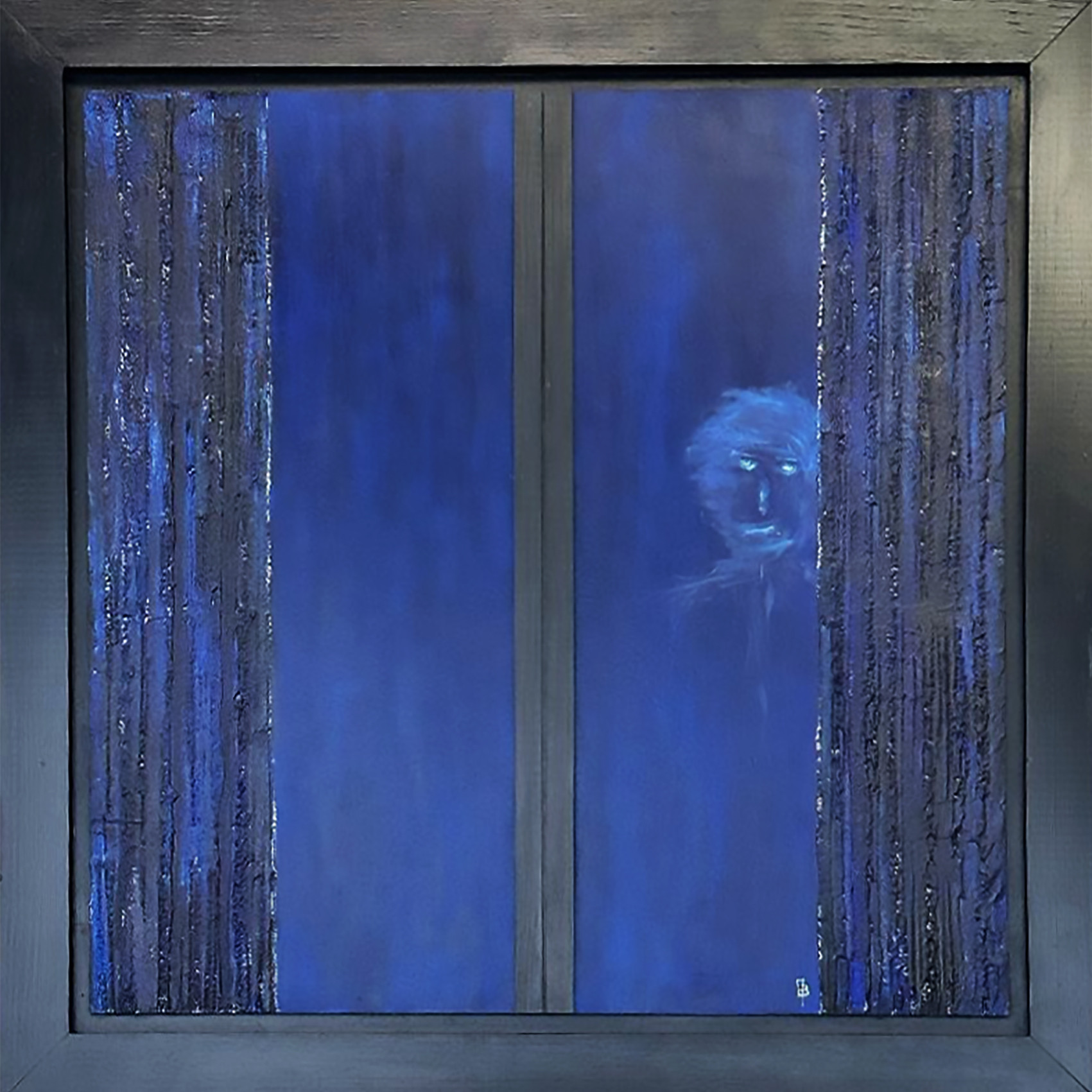 Bernard Martin, La fenêtre, peinture - Galerie de vente et d’achat d’art contemporain en ligne Artalistic