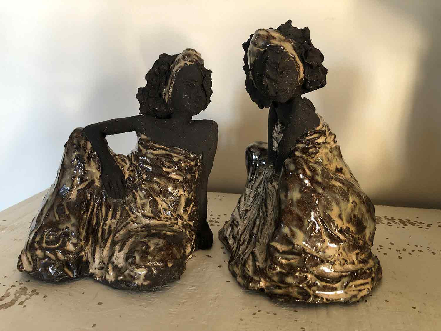 Cécile P, Confidences, Sculpture - Galerie de vente et d’achat d’art contemporain en ligne Artalistic