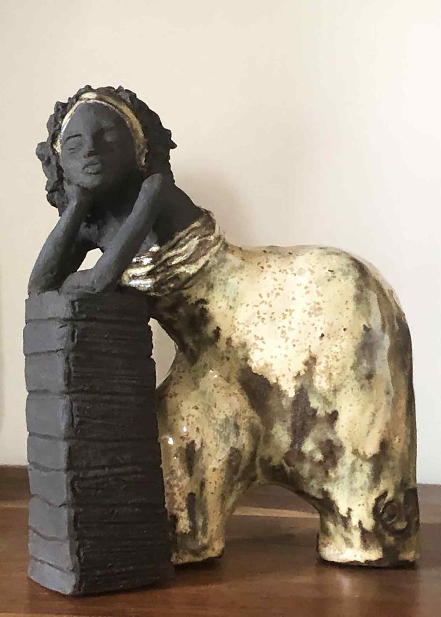 Cécile P, Point d'appui, Sculpture - Galerie de vente et d’achat d’art contemporain en ligne Artalistic