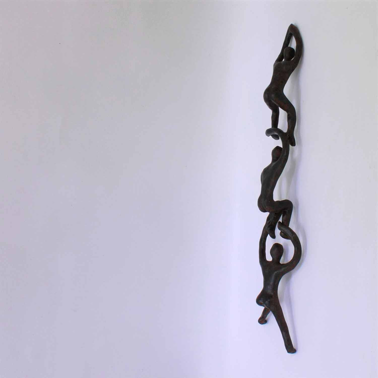 Didier Fournier, La chaine, sculpture - Galerie de vente et d’achat d’art contemporain en ligne Artalistic