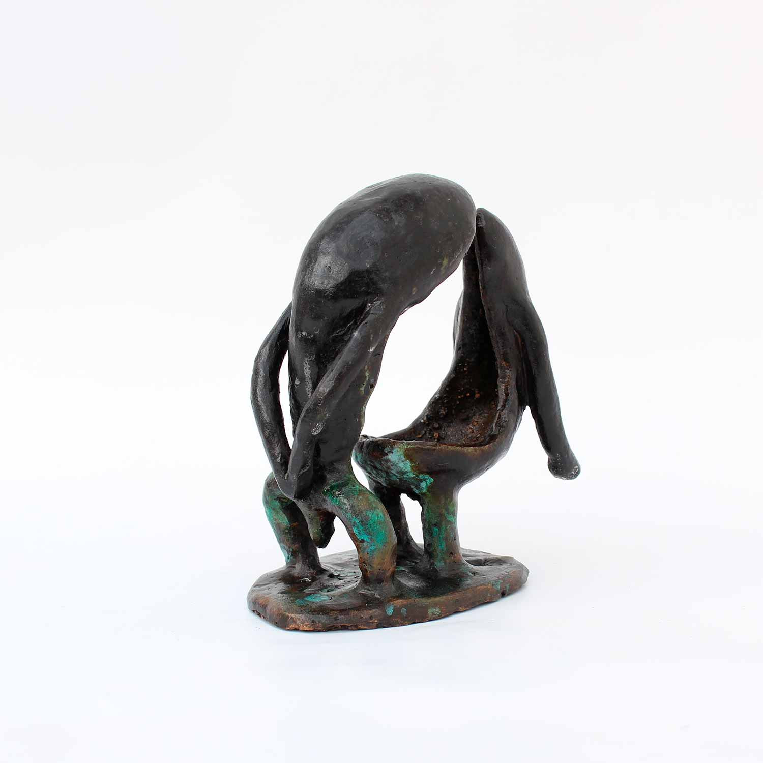 Didier Fournier, couple, sculpture - Galerie de vente et d’achat d’art contemporain en ligne Artalistic