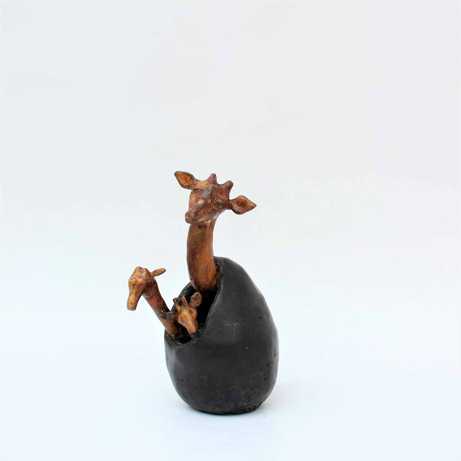 Didier Fournier, Girafes, sculpture - Galerie de vente et d’achat d’art contemporain en ligne Artalistic